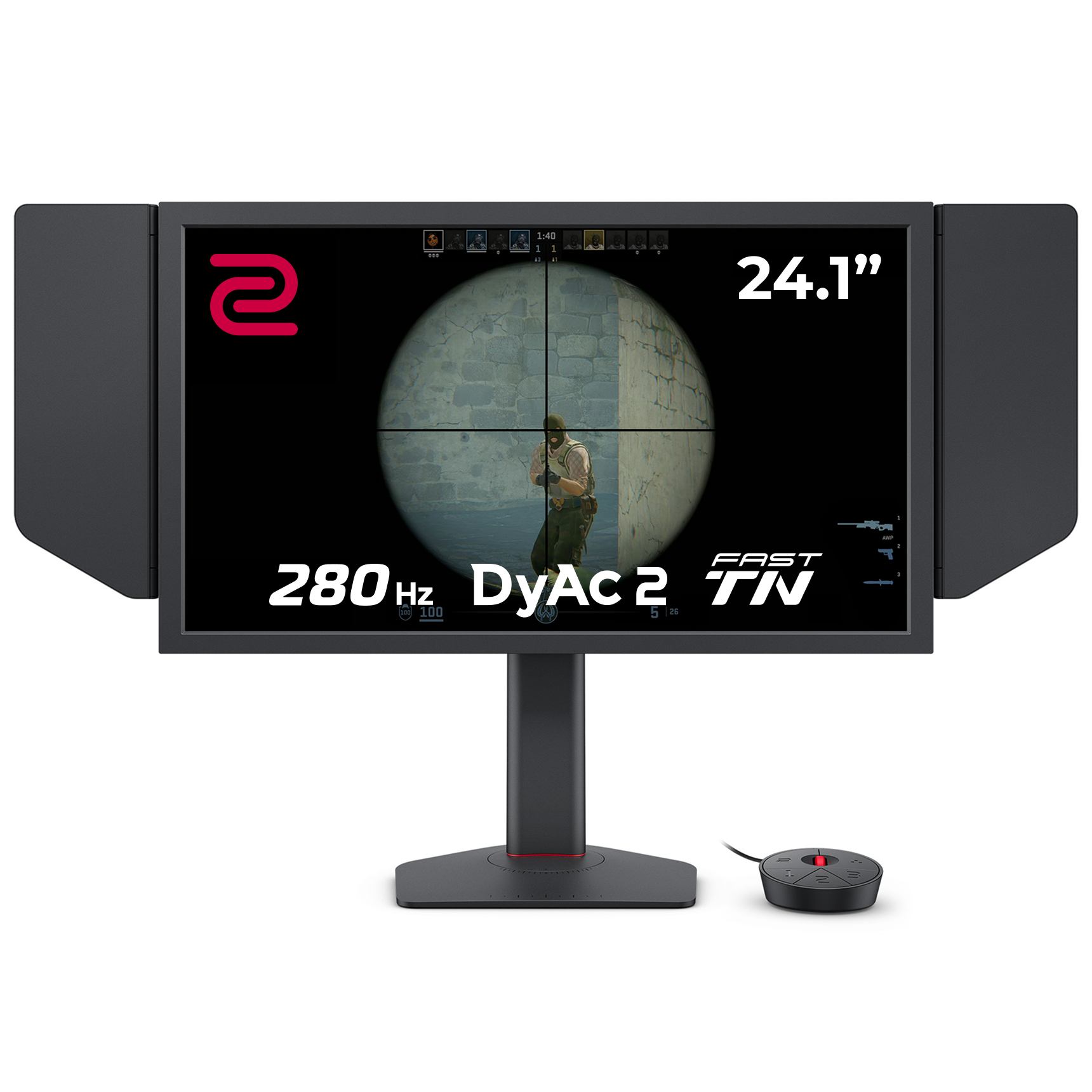 ZOWIE XL2546X+ computer monitor 62.2 cm [24.5] 1920 x 1080 pixels Full HD Black (XL2546X+ FHD 24.1IN 1920X1080)