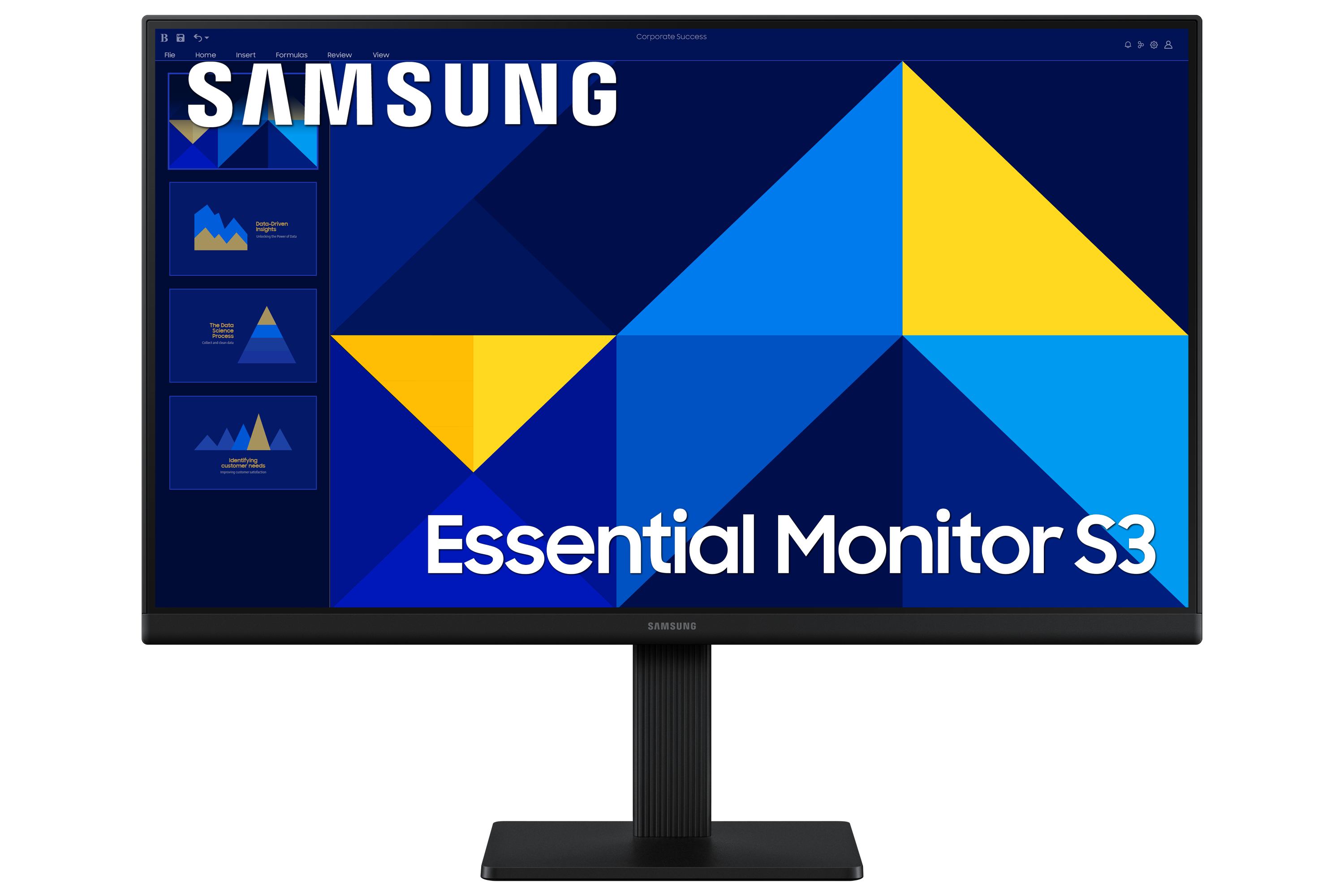 Samsung S22D300GAU computer monitor 55.9 cm [22] 1920 x 1080 pixels Full HD LCD Black (SAMSUNG 22IN FHD S30GD MONITOR)
