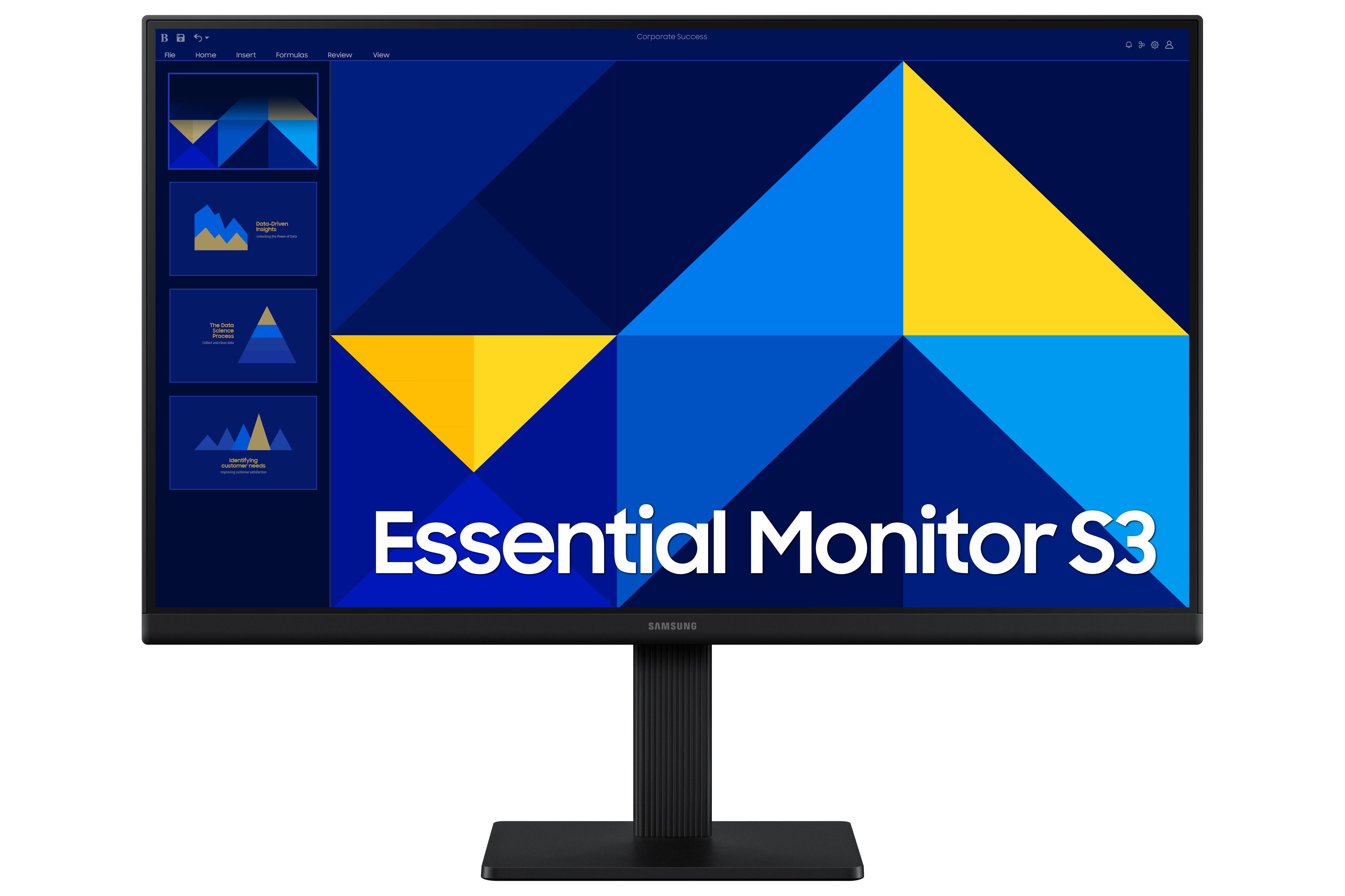 Samsung S27D300GAU computer monitor 68.6 cm [27] 1920 x 1080 pixels Full HD LCD Black (SAMSUNG MONITOR S27D300GAU)