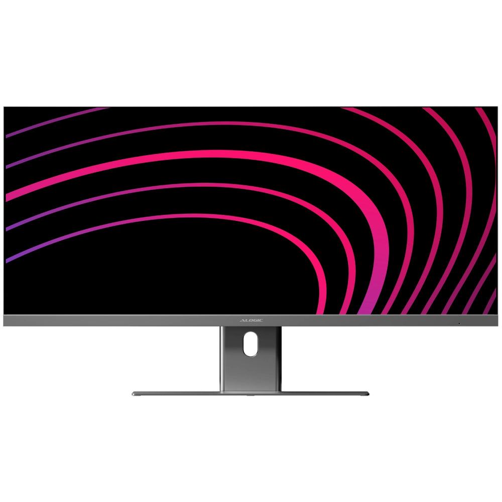 ALOGIC Edge computer monitor 101.6 cm [40] 3440 x 1440 pixels UltraWide Quad HD Grey (EDGE 40 ULTRAWIDE SPACE GREY - MONITOR W/ 90W PD SPACE GREY)