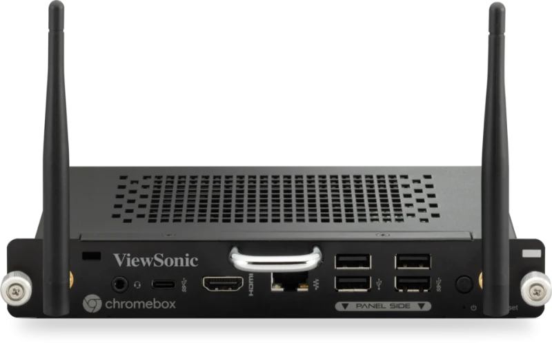 Viewsonic VPC13-C33-G1 Slot-in PC Intel® Core™ i3 i3-1315U 8 GB DDR4-SDRAM 256 GB SSD ChromeOS Black (SLOT-IN PC I3-1315U 8/256GB - WI-FI 6E +BT 5.2. CHROME OS BLK)