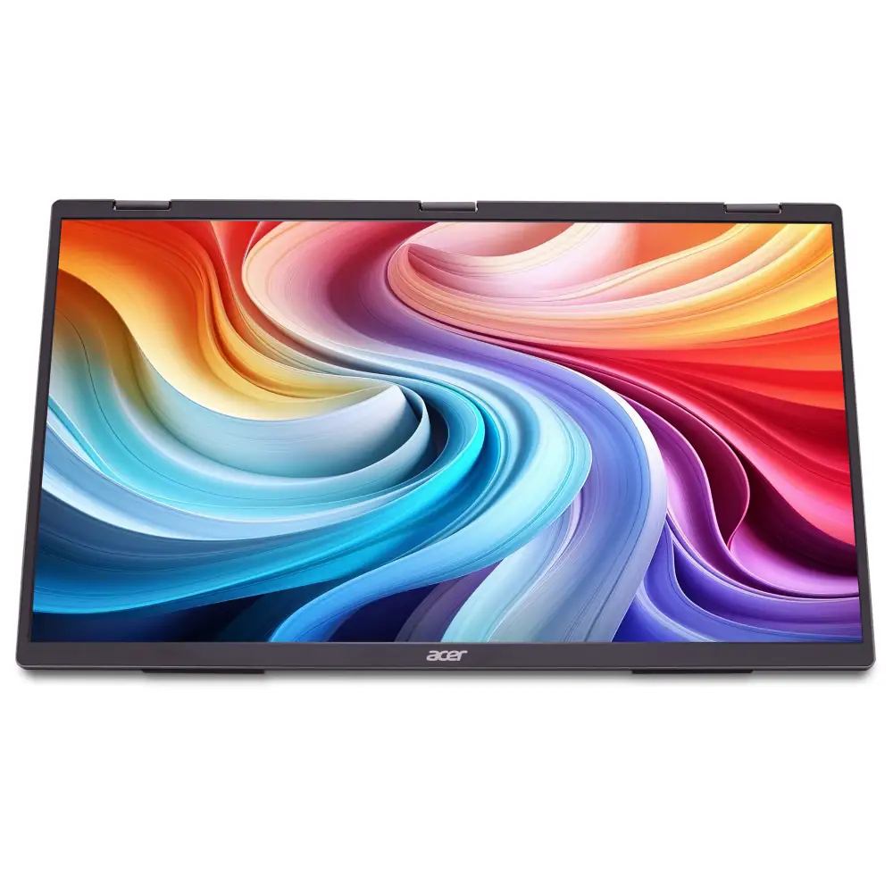 Acer PD193QEbmiuux computer monitor 47 cm [18.5] 1920 x 1080 pixels Double Full HD LED Grey (PD193QEBMIUUX 18.5IN PORTABEL - 1920X1080 HDMI TYPE-C BLACK)