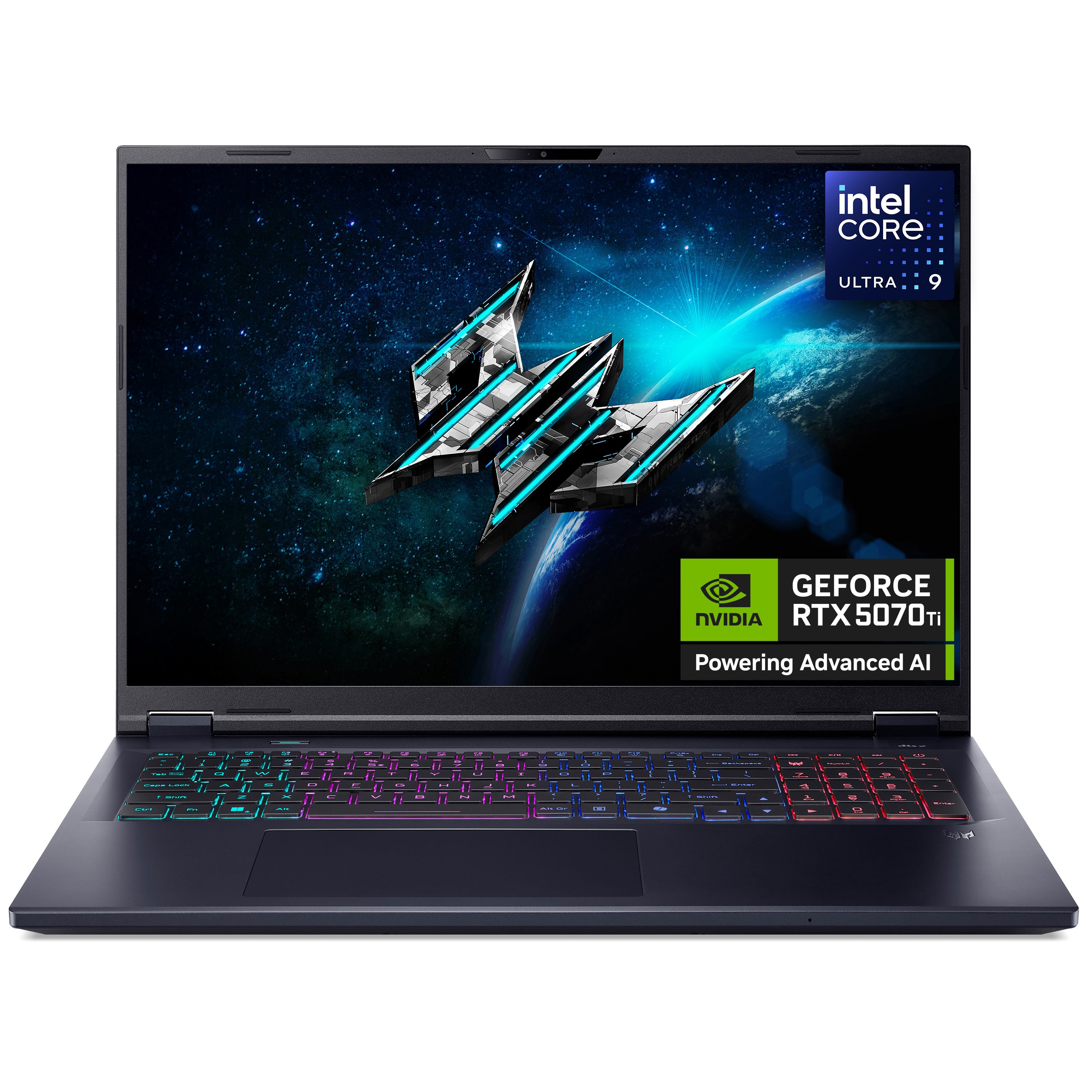 Acer Predator Helios Neo 18 AI Intel Core Ultra 9 275HX 16 GB RAM 1 TB SSD RTX 5070 Ti Gaming Laptop - Black (Acer Predator Helios Neo 18 AI PHN18-72 PHN18-72-94C5 45.7 cm [18] Gaming Notebook - WQXGA - Intel Core Ultra 9 275HX - 16 GB - 1 TB SSD - English [UK] Keyboard - Black)