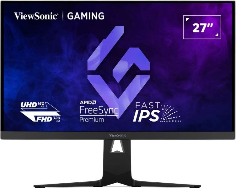 Viewsonic XG275D1-4K computer monitor 68.6 cm [27] 3840 x 2160 pixels 4K Ultra HD LED Black (LCD MONITOR XG275D1-4K 27 4K - 300NITS 5MS 2H1DP1TYPEC SPEAKER)