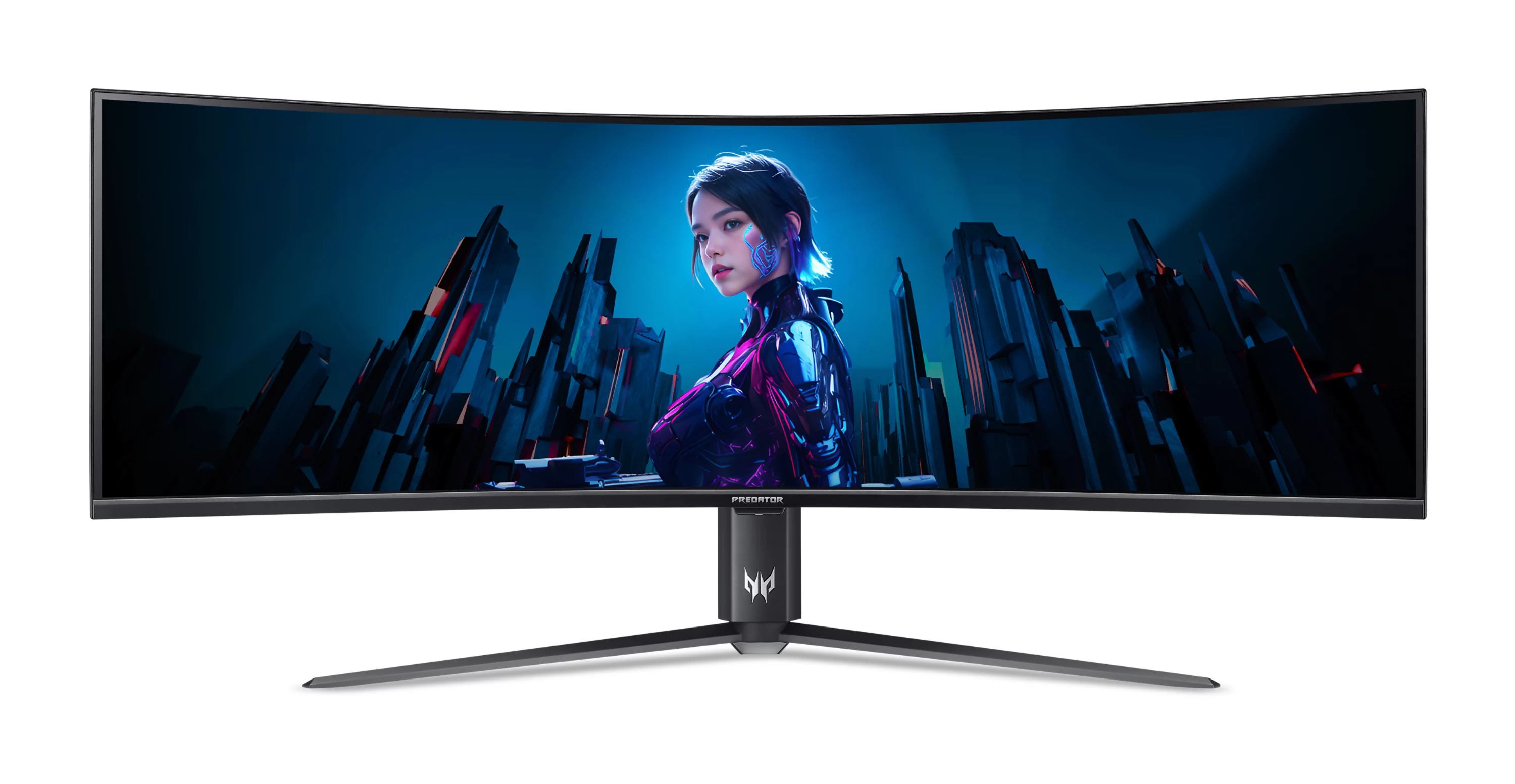Acer UM.NZ7EE.001 computer monitor 144.8 cm [57] 7680 x 2160 pixels Black (Acer Predator Z57 bmiiphuzx skærm - Mi)