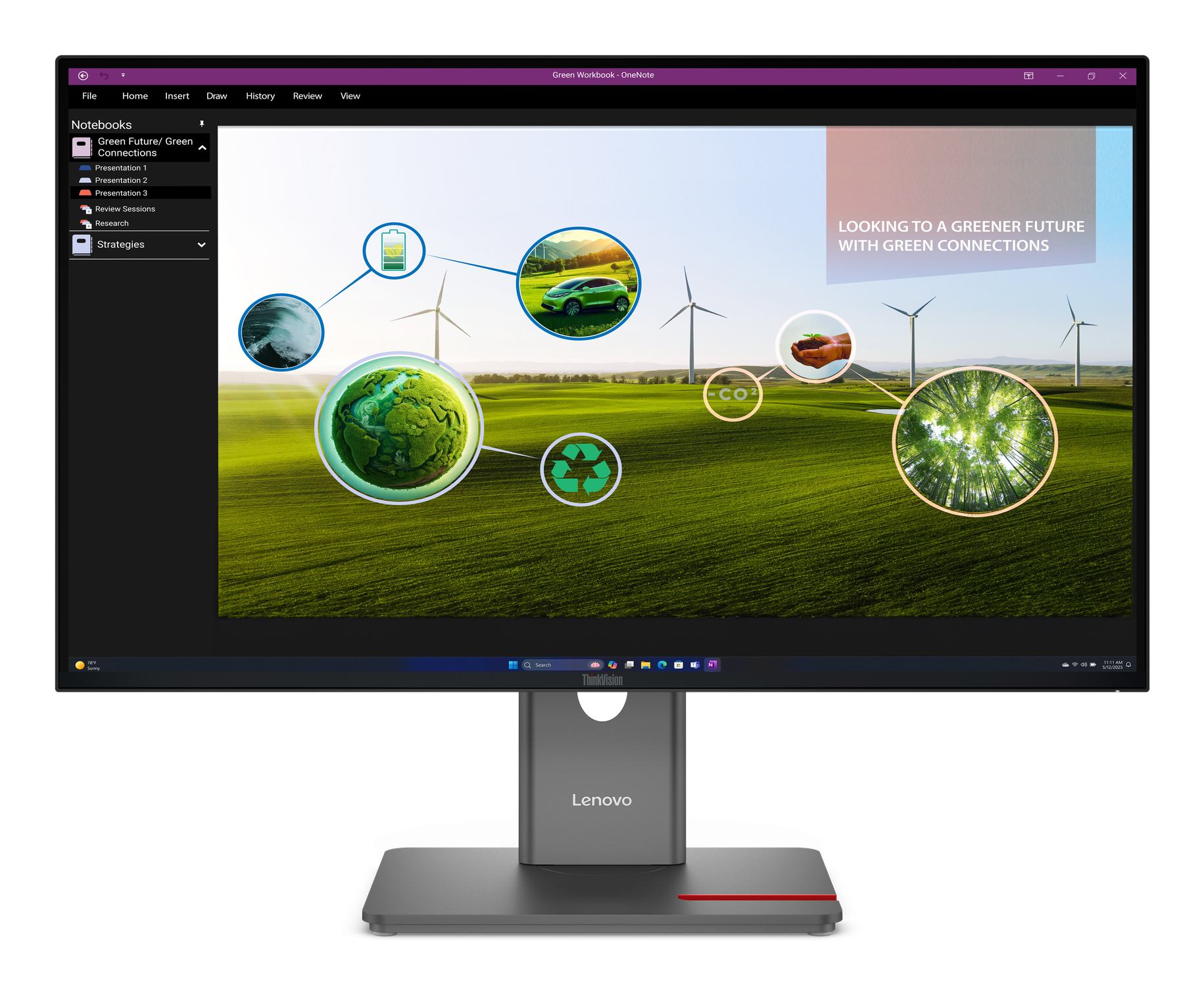 Lenovo ThinkVision P27Q-40 Monitor (P27Q-40 27IN HDMI/DP *S*)