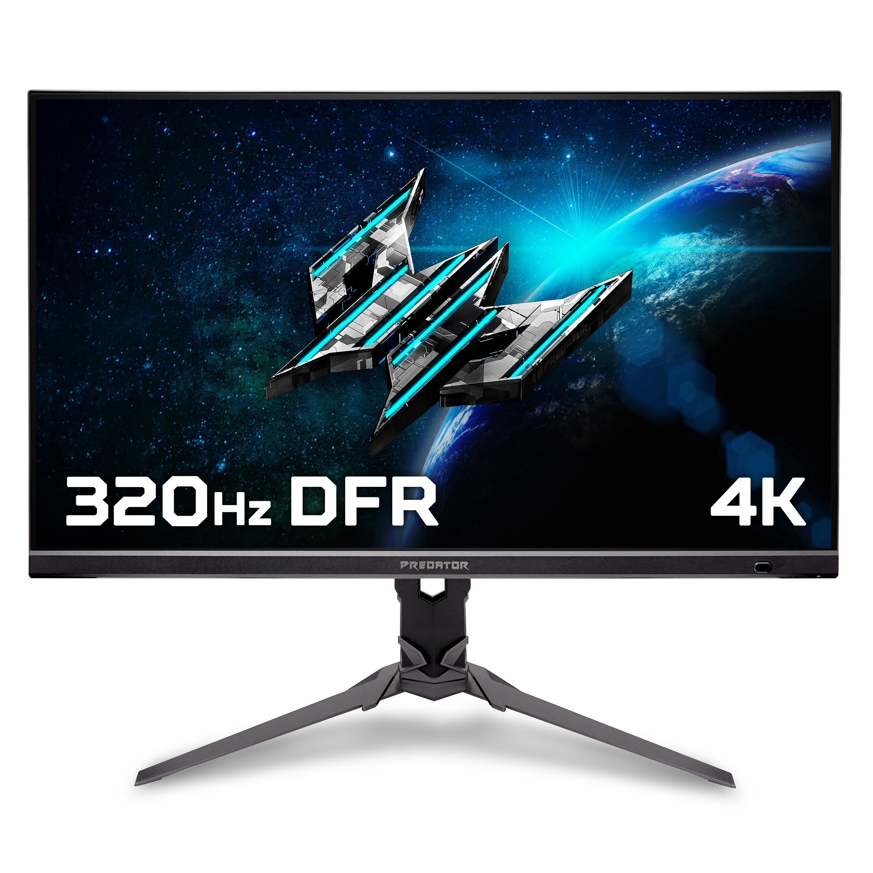 Acer Predator XB323QKV4 - 31.5 Ultra HD [3840x2160], 320Hz DFR, 0.5ms, HDR10, AMD FreeSync Premium Gaming Monitor (PREDATOR XB323QKV4BMIIPRX 31.5IN UHD)
