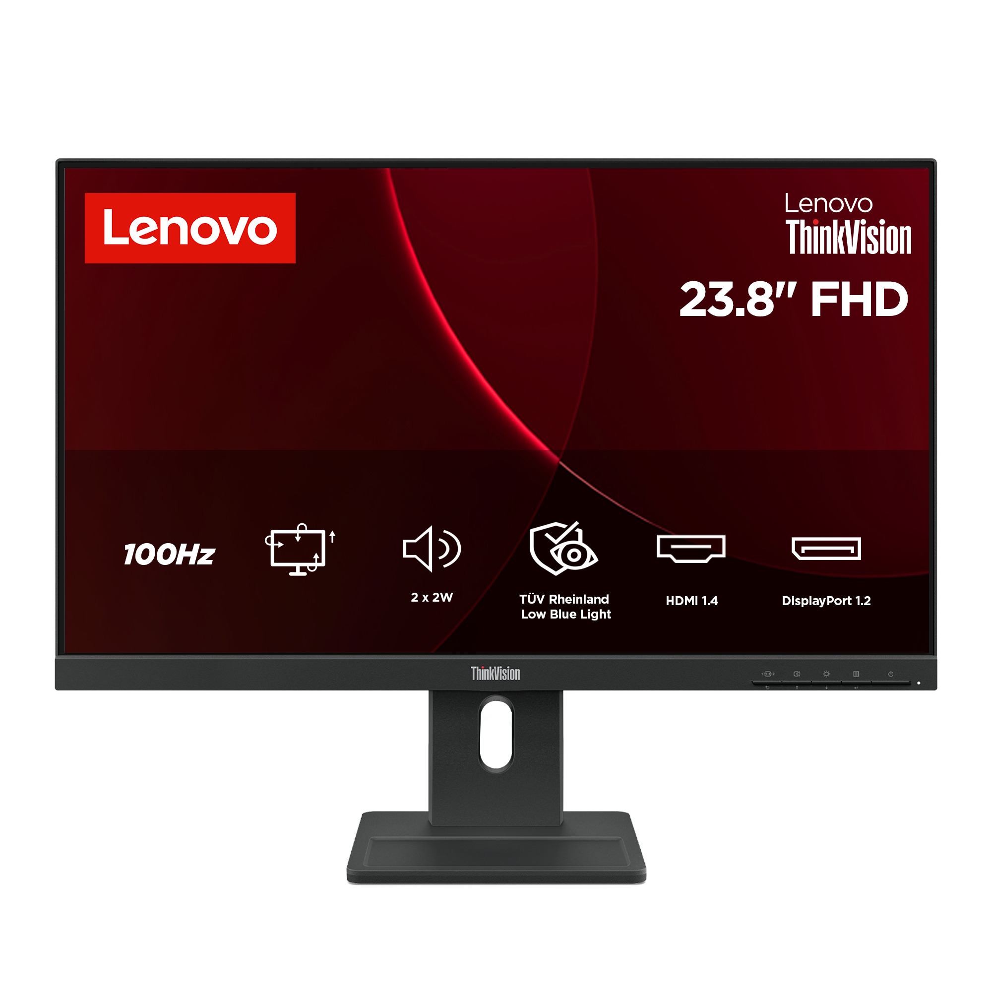 Lenovo ThinkVision E24-40 Monitor (ThinkVision E24-40 FHD/IPS/DP 24'' Monitor. WARRANTY: 3YR CCR)