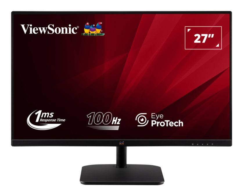 Viewsonic VA2732-H-2 computer monitor 68.6 cm [27] 1920 x 1080 pixels Full HD LED Black (Viewsonic VA2732-H-2 27 Inch, Full HD, 100Hz, 1ms, IPS, HDMI, VGA, Frameless, LED Monitor)