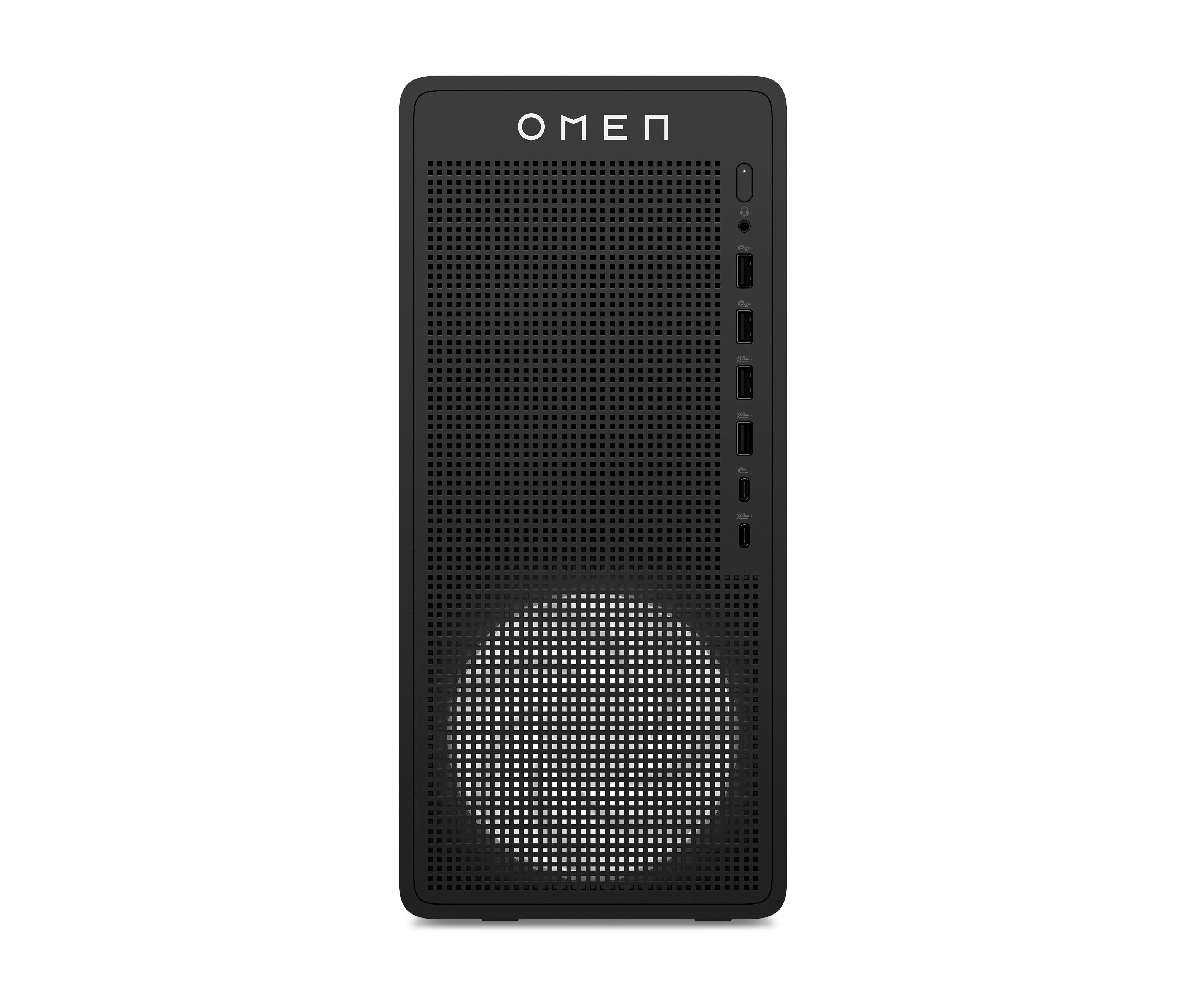 HP OMEN 16L TG03-0007na AMD Ryzen™ 5 8500F 16 GB DDR5-SDRAM 1 TB SSD NVIDIA GeForce RTX 5060 Windows 11 Home Tower PC Black (HP OMEN 16L TG03-0007na AMD Ryzen 5 8500F 16GB RAM 1TB SSD RTX 5060 Windows 11 Home Gaming Tower PC - Black - BW7S4EA#ABU)