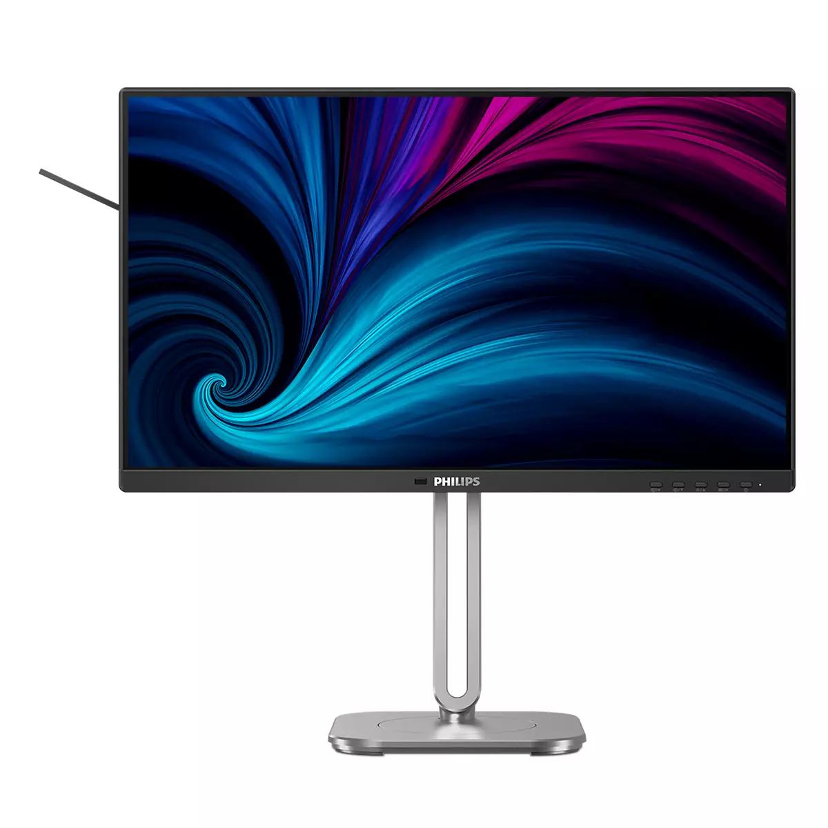 Philips 4000 series 24B2U4301/00 computer monitor 60.5 cm [23.8] 1920 x 1080 pixels Full HD LCD Grey (24 IPS 4MS WLED 16:9 1920X1080 - HDMI DP DOCK)