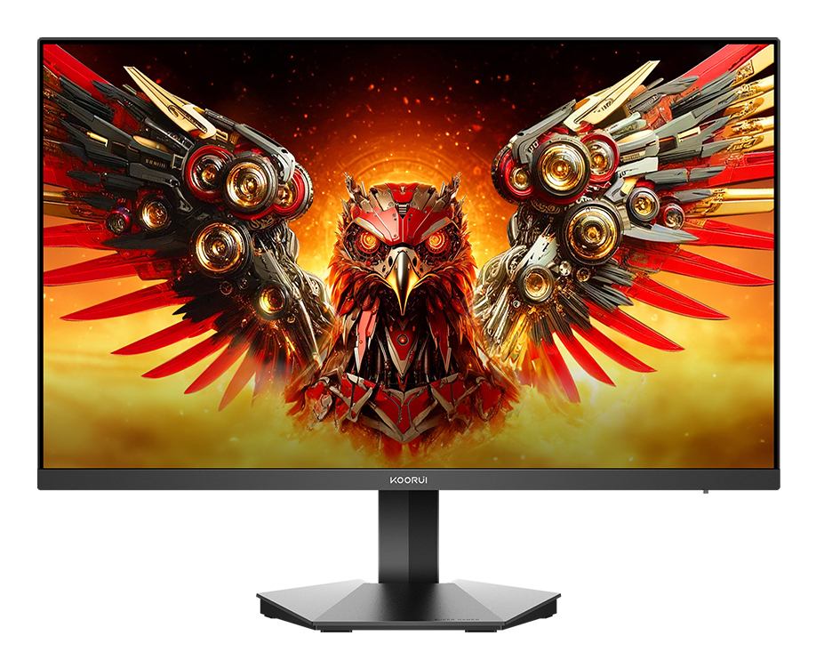 Koorui G2411P computer monitor 60.5 cm [23.8] 1920 x 1080 pixels Full HD Black (KOORUI 23.8 IPS MONITOR G2411P)