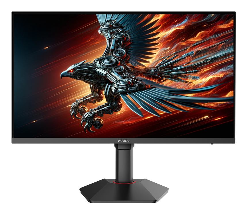 Koorui G2741L computer monitor 68.6 cm [27] 3840 x 2160 pixels Quad HD Black (KOORUI GAMING G2741L 27 ZOLL - IPS BLACK MONITOR)