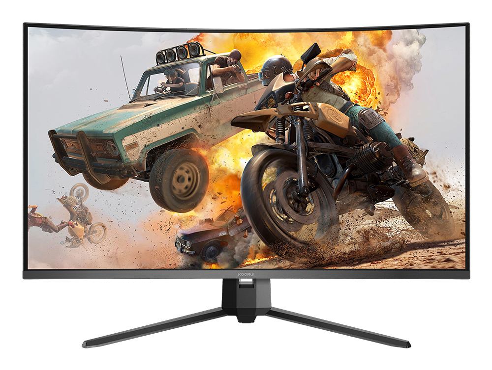 Koorui G3221SC computer monitor 80 cm [31.5] 2560 x 1440 pixels Quad HD Black (KOORUI 31.5 IPS CURVED MONITOR G3221SC)