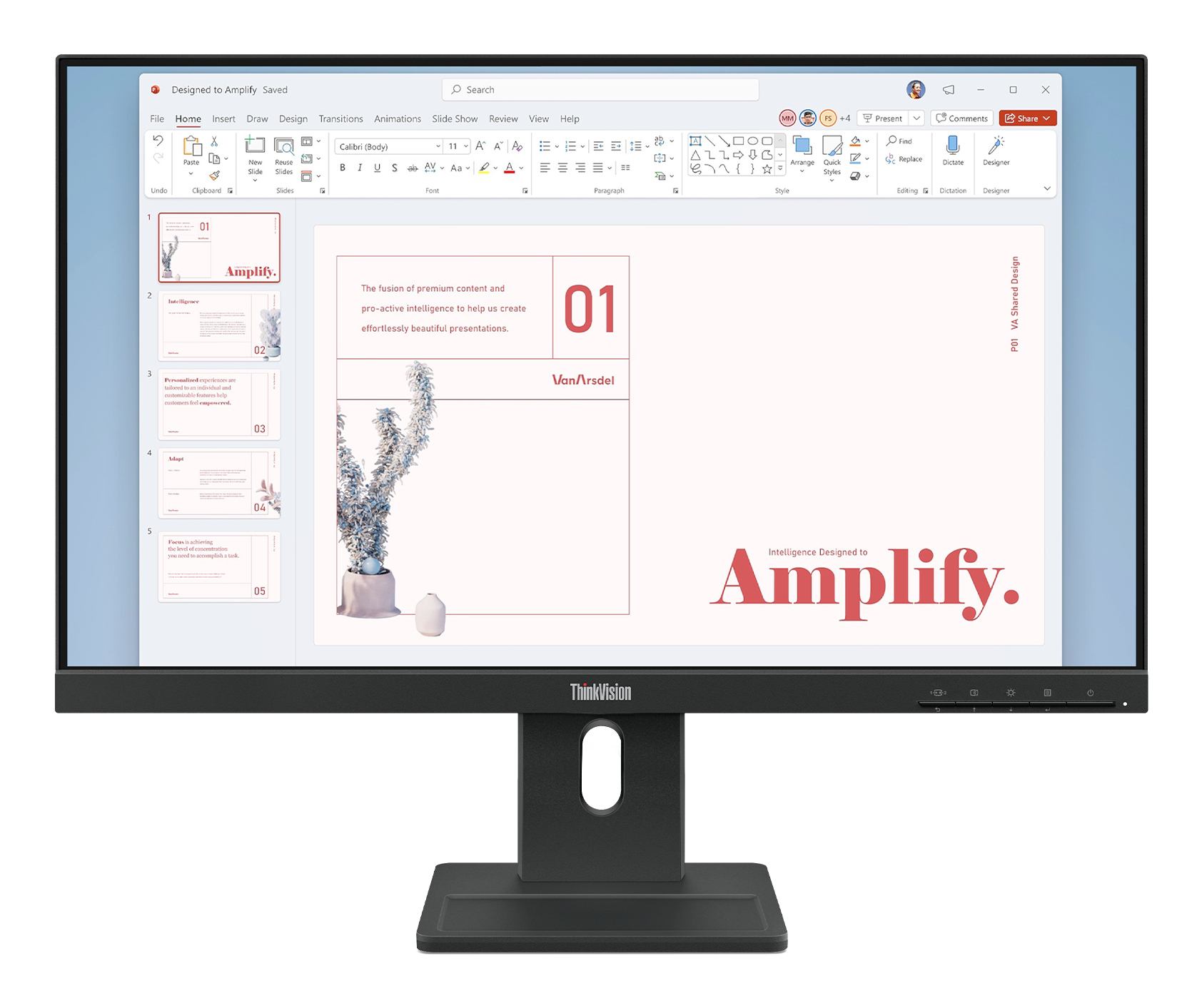 Lenovo ThinkVision E24-40 Monitor (Lenovo ThinkVision E24-40 - LED monitor - 23.8 - 1920 x 1080 Full HD [1080p] @ 100 Hz - IPS - 250 cd/m² - 1300:1 - 4 ms - HDMI, VGA, DisplayPort - speakers - raven black)