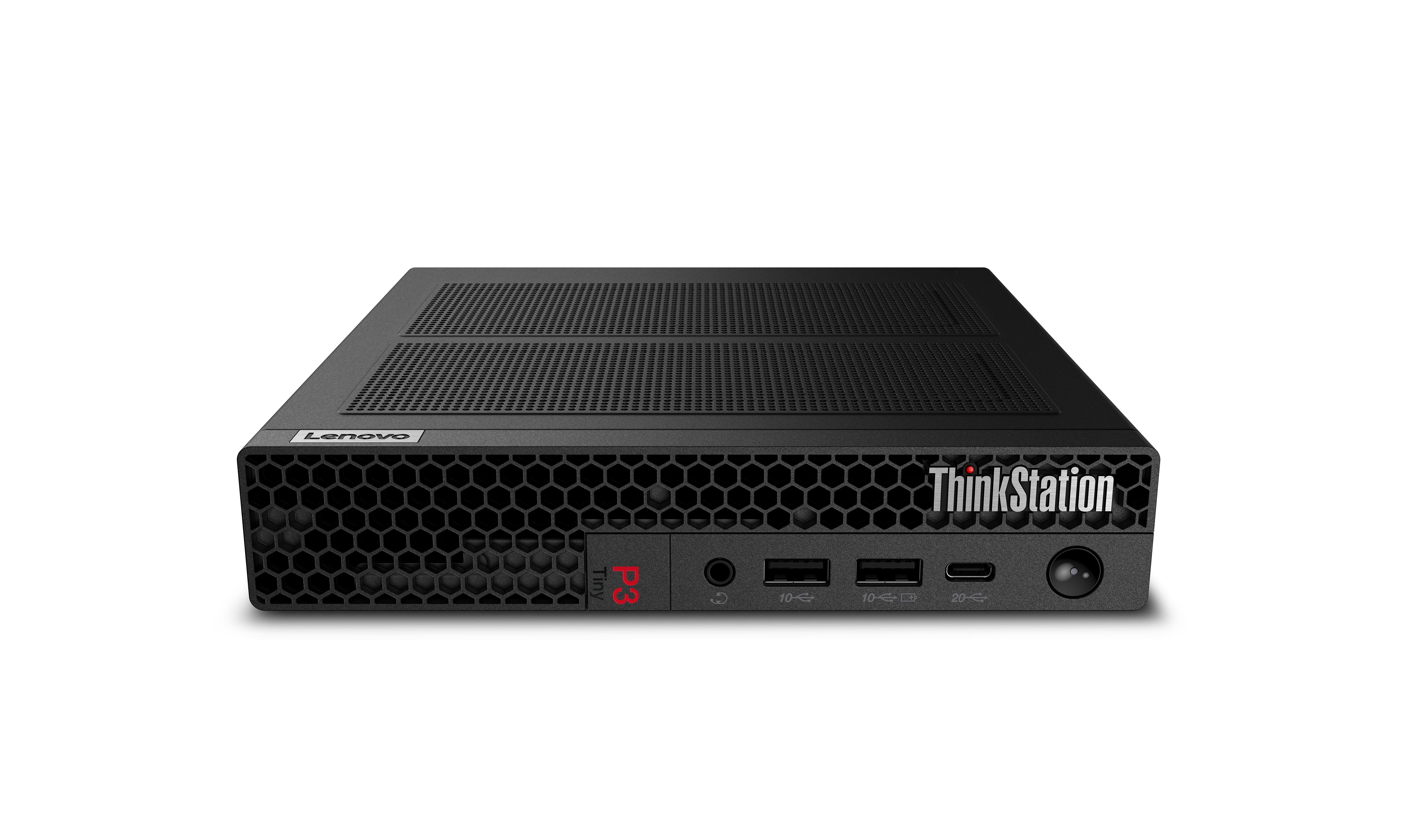 Lenovo ThinkStation P3 Tiny Gen 2 Intel Core Ultra 7 265 32 GB DDR5-SDRAM 1 TB SSD NVIDIA RTX A400 Windows 11 Pro Mini PC Workstation Black (Lenovo ThinkStation P3 G2 U7-265 32GB/1TBSSD A400 4GB Tiny W11P 3YR Onsite)