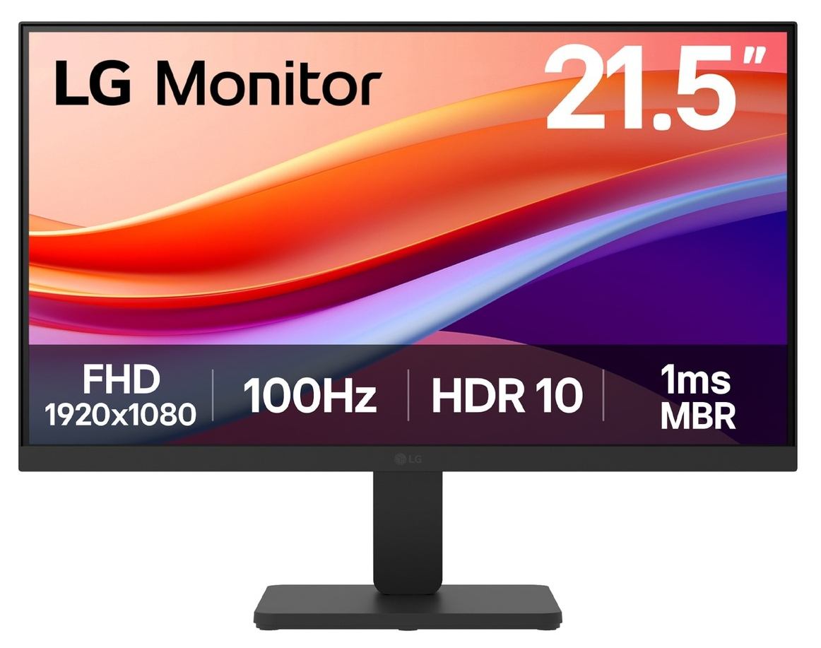 LG 22U401A-B computer monitor 54.6 cm [21.5] 1920 x 1080 pixels Full HD LED Black (22IN VA 1920X1080 120HZ 3000:1 - 16:9 250CD/M2 HDMI)