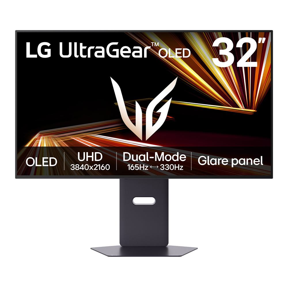LG UltraGear OLED GX8 32GX850A-B 4K UHD Dual-Mode: 165Hz -330Hz gaming monitor (LG UltraGear 32GX850A-B 32 OLED Dual Refresh Ultra HD 4K 165Hz / Full HD 330Hz 0.03ms Height Adjustable Gaming Monitor)