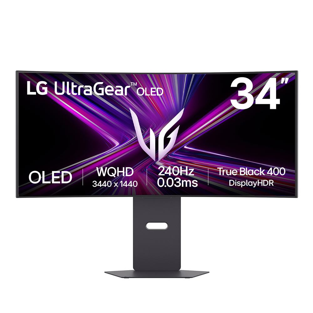 LG 34GX900A-B computer monitor 86.4 cm [34] 3440 x 1440 pixels Wide Quad HD OLED Black (LG UltraGear 34GX900A-B 34 Ultrawide Curved OLED Quad HD 240Hz 0.03ms USB-C Freesync Premium Pro Height Adjustable Gaming Monitor with Speakers)