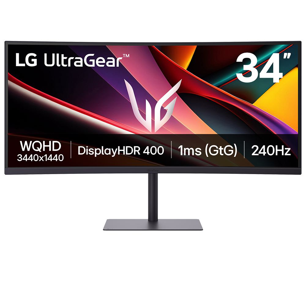 LG 34G630A-B computer monitor 86.4 cm [34] 3440 x 1440 pixels Wide Quad HD LCD Black (LG UltraGear 34G630A-B - LED monitor - gaming - curved - 34 - 3440 x 1440 UWQHD @ 240 Hz - VA - 300 cd/m² - 4000:1 - DisplayHDR 400 - 1 ms - 2xHDMI, DisplayPort, USB-C - speakers)