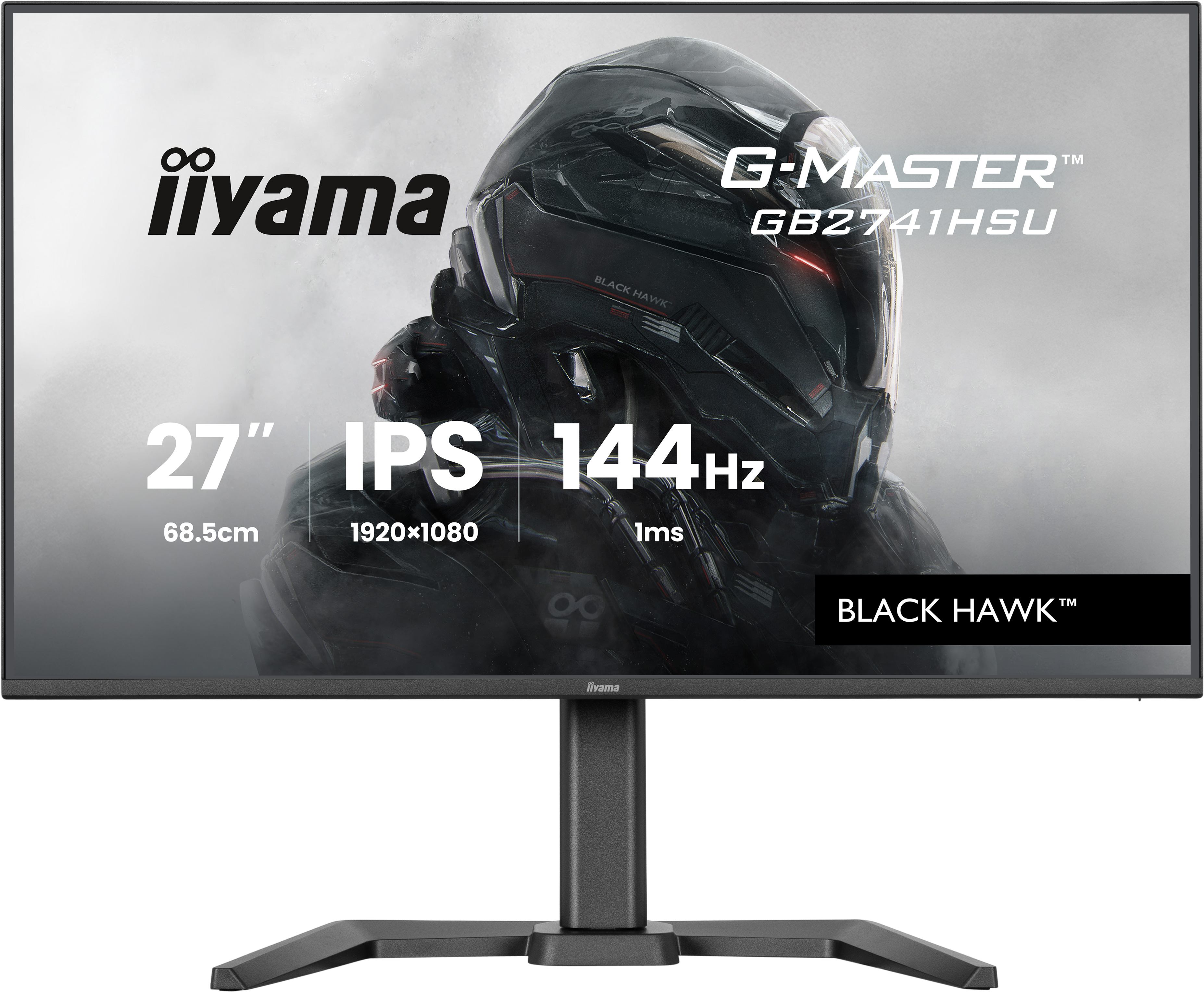 iiyama G-MASTER GB2741HSU-B1 computer monitor 68.6 cm [27] 1920 x 1080 pixels Full HD LED Black (iiyama G-MASTER GB2741HSU-B1 computer monitor 68.6 cm [27')