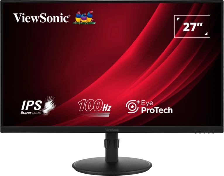 Viewsonic VA VA2708-HDJ computer monitor 68.6 cm [27] 1920 x 1080 pixels Full HD LED Black (27IN VS19716 16:9 1920X1080 IPS - MONITOR VGA/HDMI/DP)