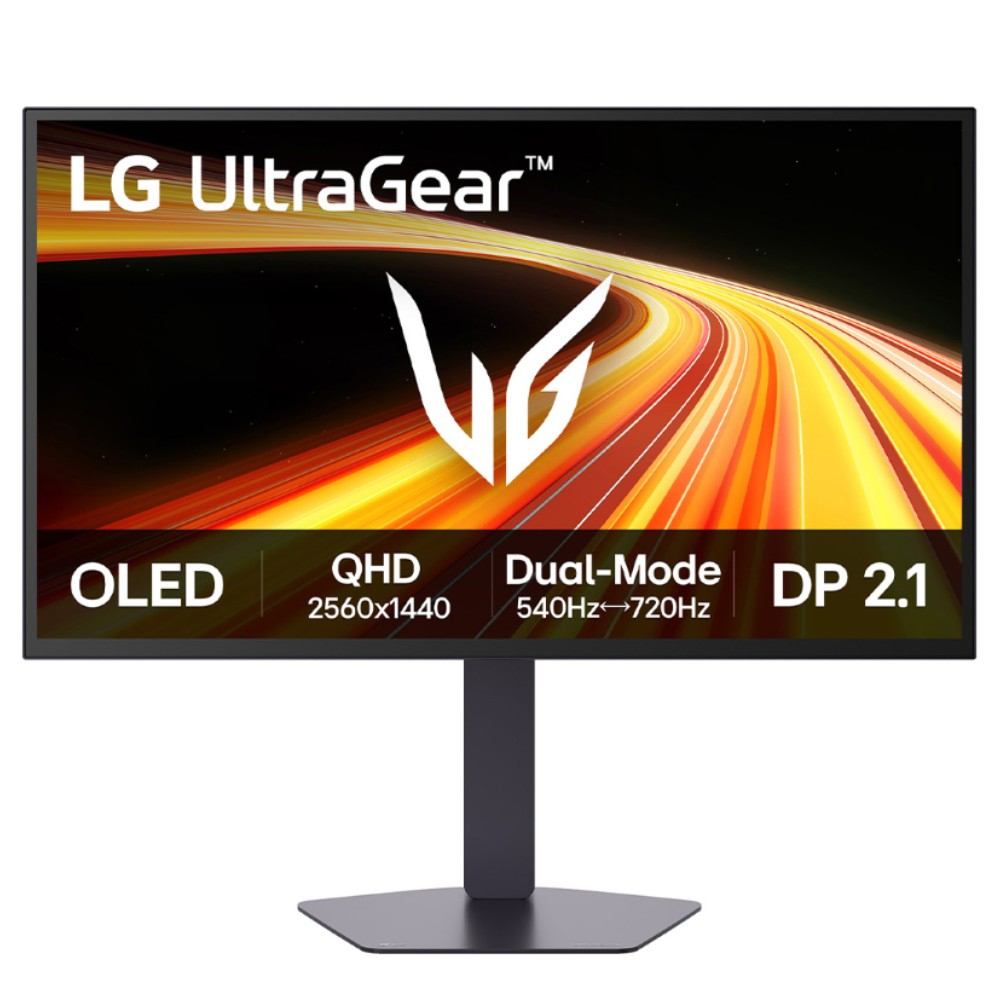 LG UltraGear GX7 WOLED 27-inch 4th Gen. QHD Gaming Monitorㅣ27GX790B with Dual-Mode[720Hz@HD, 540Hz@QHD], 0.02ms[GtG], DP2.1, VESA DisplayHDR™ True Black 500 (LG UltraGear 27GX790B-B 27 OLED Dual Refresh QHD 540Hz Full HD 720Hz 0.02ms Height Adjustable Gaming Monitor)