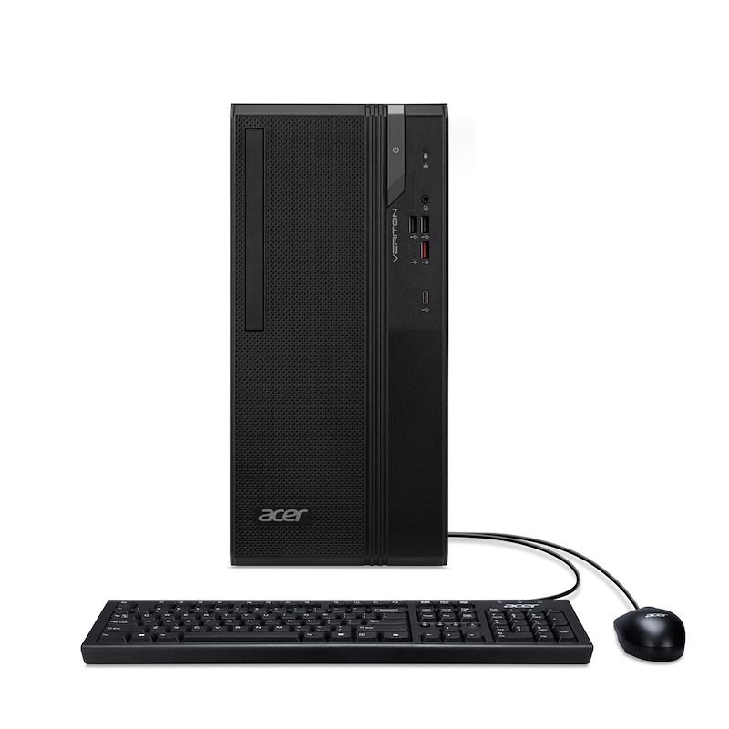 Acer Veriton VS2735G Intel Core Ultra 5 225 16 GB DDR5-SDRAM 512 GB SSD Windows 11 Pro Midi Tower PC Black (ACER VERITON VS2735GT - ULTRA 5 225 16/512GB W11P SCHWAR) - German version