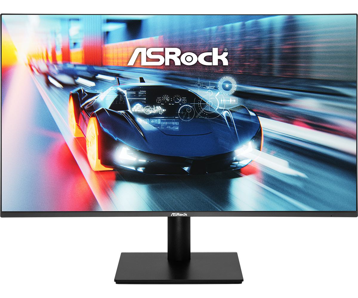 Asrock CL25FFB computer monitor 62.2 cm [24.5] 1920 x 1080 pixels Full HD LED Black (ASROCK 24 FHD MONITOR + CABL)