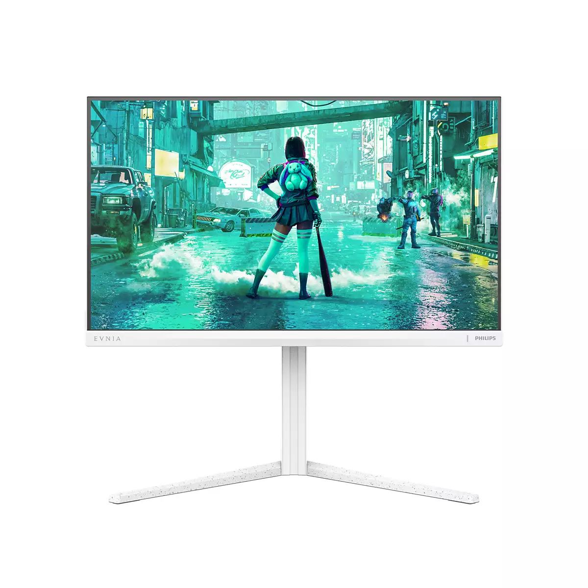 Philips Evnia 3000 24M2N3201P/00 computer monitor 60.5 cm [23.8] 1920 x 1080 pixels Full HD LCD White (60,5 cm [23.8] 1920 x 1080 Pixel Philips 24M2N3201P/00 16:9 Full HD Fast IPS 1 ms 260 Hz HDR DisplayPort HDMI Pivot Height VESA)