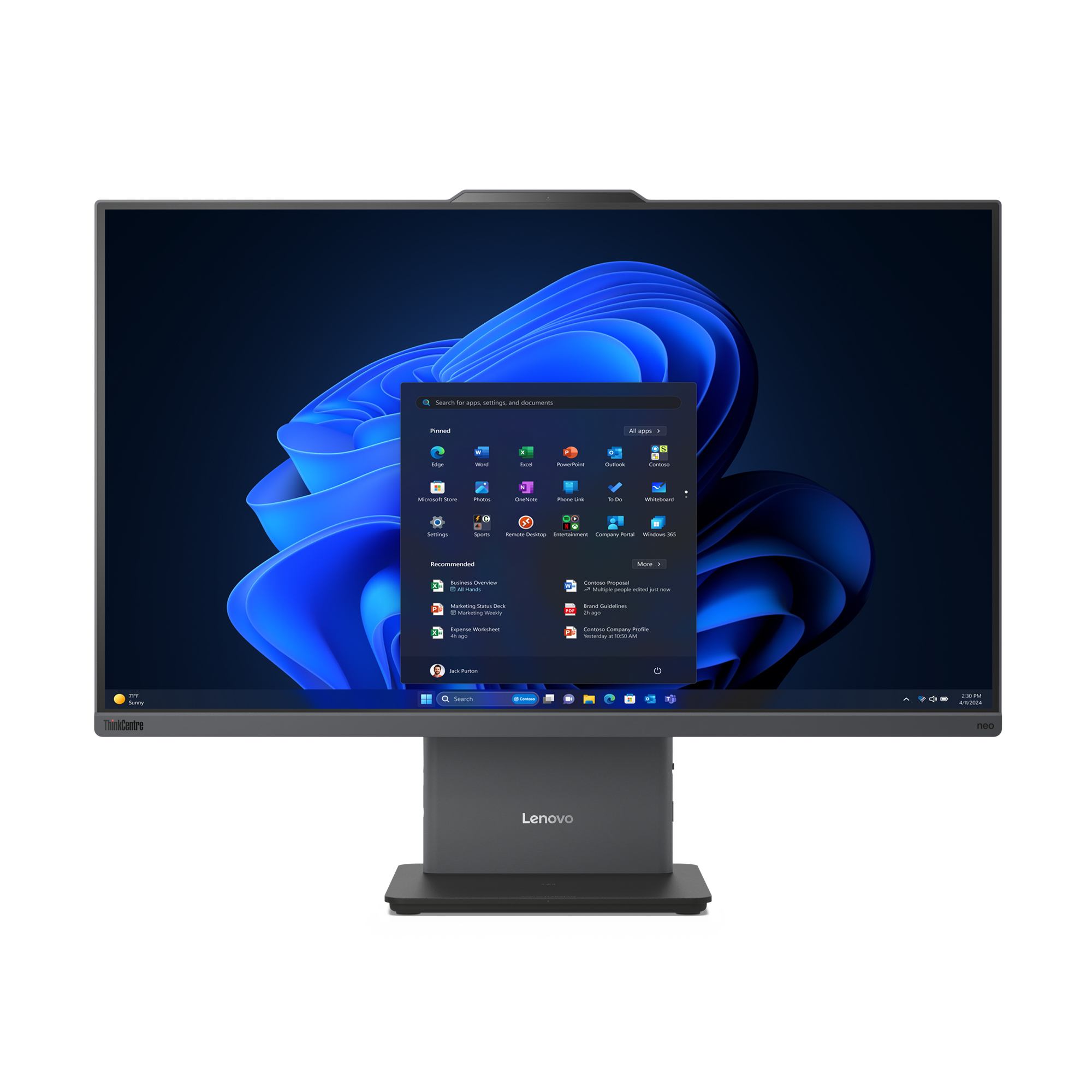 Lenovo ThinkCentre neo 50a 27 Gen 5 Intel® Core™ i7 i7-13620H 68.6 cm [27] 1920 x 1080 pixels All-in-One PC 16 GB DDR5-SDRAM 512 GB SSD Windows 11 Pro Wi-Fi 6 [802.11ax] Grey (NEO 50A 27 G5 I7-13620H 16/512 W11P)