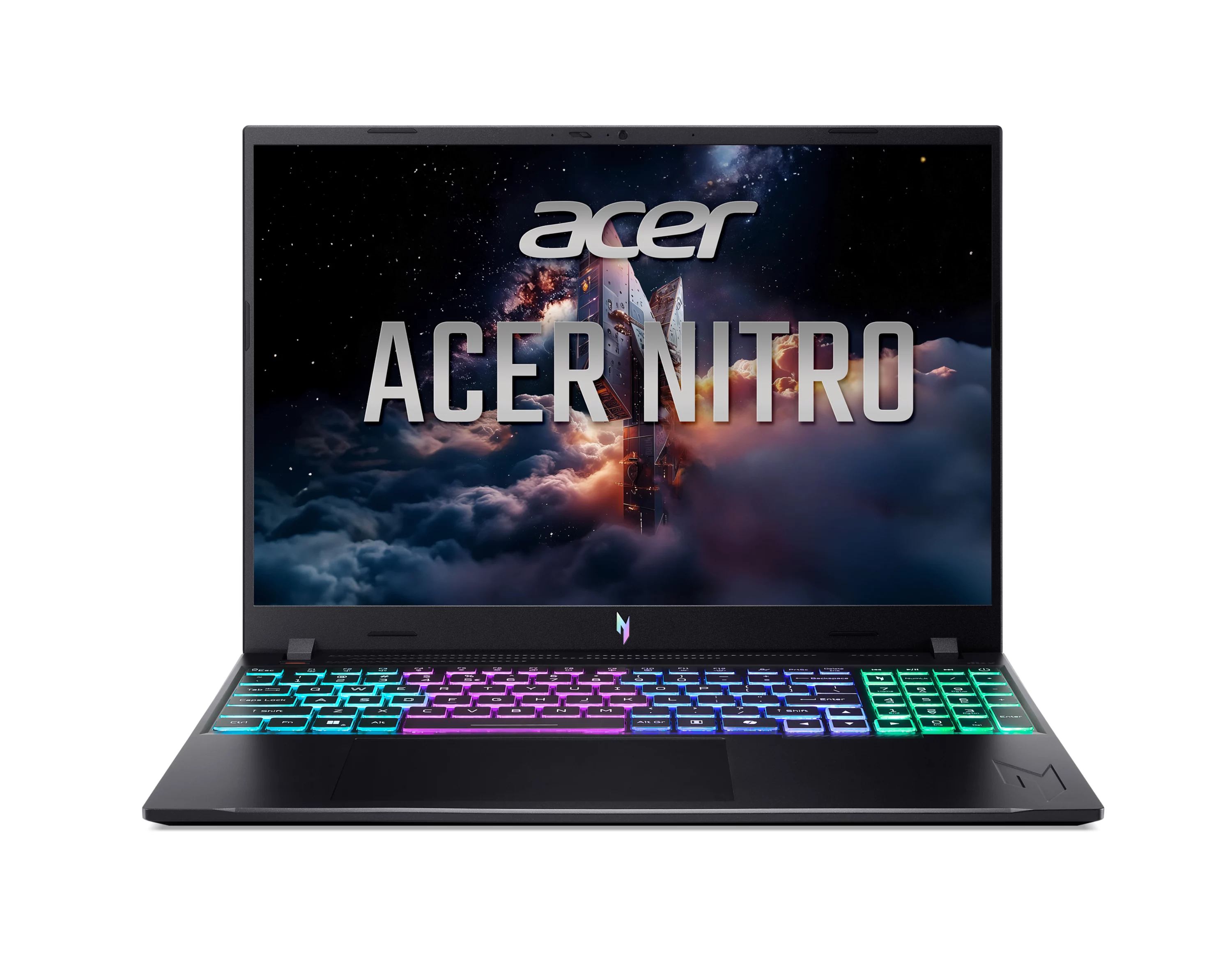 Acer Nitro V 16 ANV16-I31-789D Gaming Notebook (Acer Nitro V 16 ANV16-I31 ANV16-I31-789D 40.6 cm [16] Clamshell Gaming Notebook - WUXGA - 120 Hz - Intel Core 7 240H - 16 GB - 512 GB PCI Express NVMe 4.0 SSD - English [UK] Keyboard - Black)