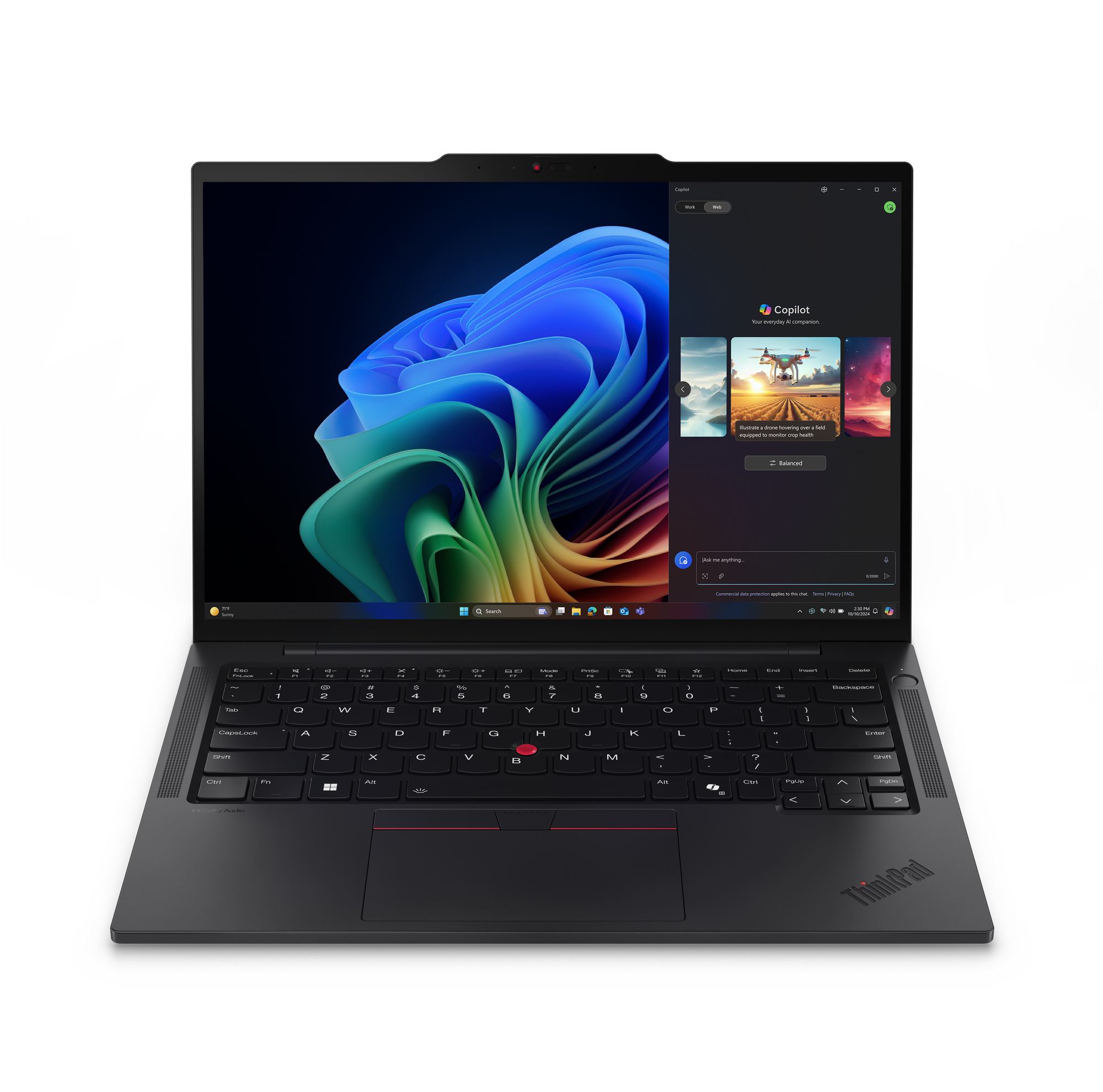 Lenovo ThinkPad T14s Gen 6 [AMD] Copilot+ PC AMD Ryzen AI 7 PRO 350 Laptop 35.6 cm [14] WUXGA 16 GB LPDDR5x-SDRAM 512 GB SSD Wi-Fi 7 [802.11be] Windows 11 Pro Black English (Lenovo ThinkPad T14s Gen 6 21TB - Copilot+ PC - 180-degree hinge design - AMD Ryzen AI 7 PRO - 350 / up to 5 GHz - Win 11 Pro - Radeon 860M - 16 GB RAM - 512 GB SSD TCG Opal Encryption 2, NVMe - 14 IPS 1920 x 1200 - Wi-Fi 7, B