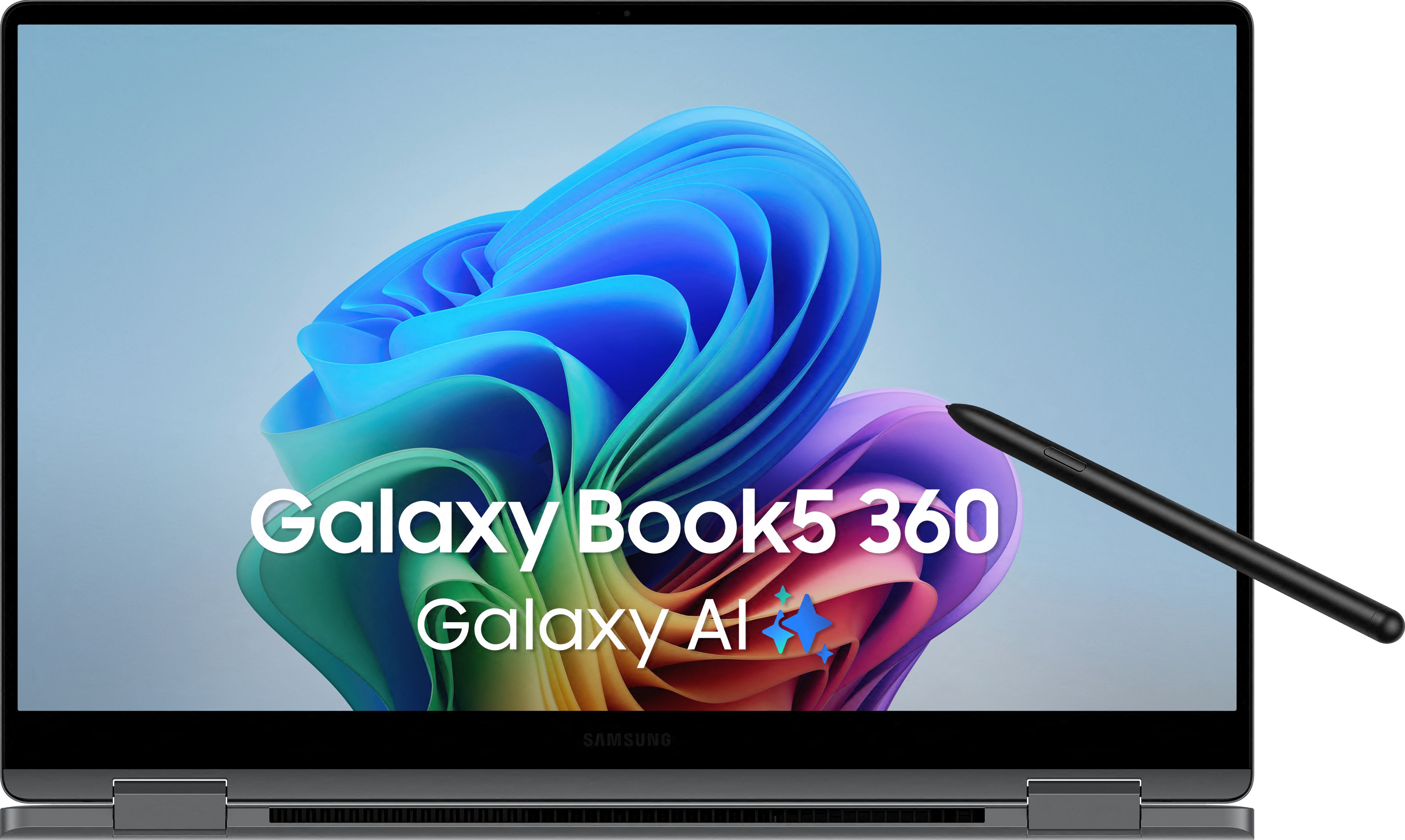 Samsung Galaxy Book5 360 NP754QHA-KG1UK laptop Intel Core Ultra 7 258V Hybrid [2-in-1] 39.6 cm [15.6] Touchscreen Full HD 32 GB LPDDR5x-SDRAM 512 GB SSD Wi-Fi 7 [802.11be] Windows 11 Pro Grey UK English (Samsung Galaxy Book5 360 Intel Core Ultra 7 256V 32GB RAM 512GB SSD 15.6 Windows 11 Pro - Grey - NP754QHA-KG1UK)