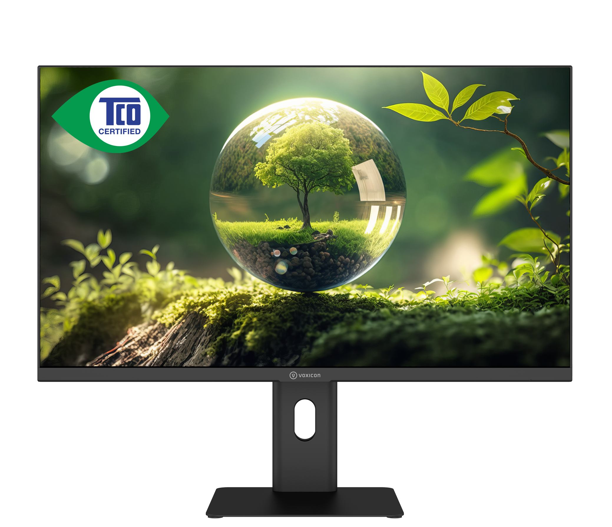 Voxicon D27QT9 computer monitor 68.6 cm [27] 2560 x 1440 pixels 2K LED Black (Voxicon D27QT9 Ergonomisk skærm TCO 9.)