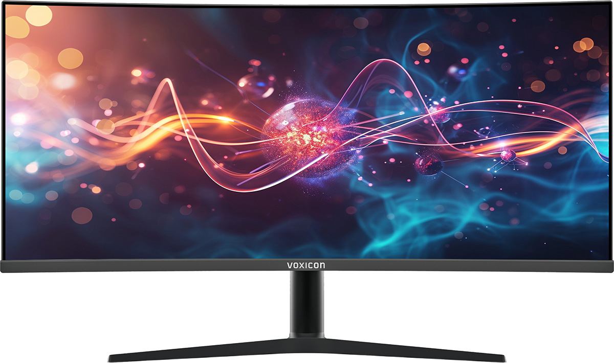 Voxicon VXD-O34QHDC computer monitor 86.4 cm [34] 3440 x 1440 pixels 2K LED Black (Voxicon VXD-O34QHDC Ultrawide Curved 3)