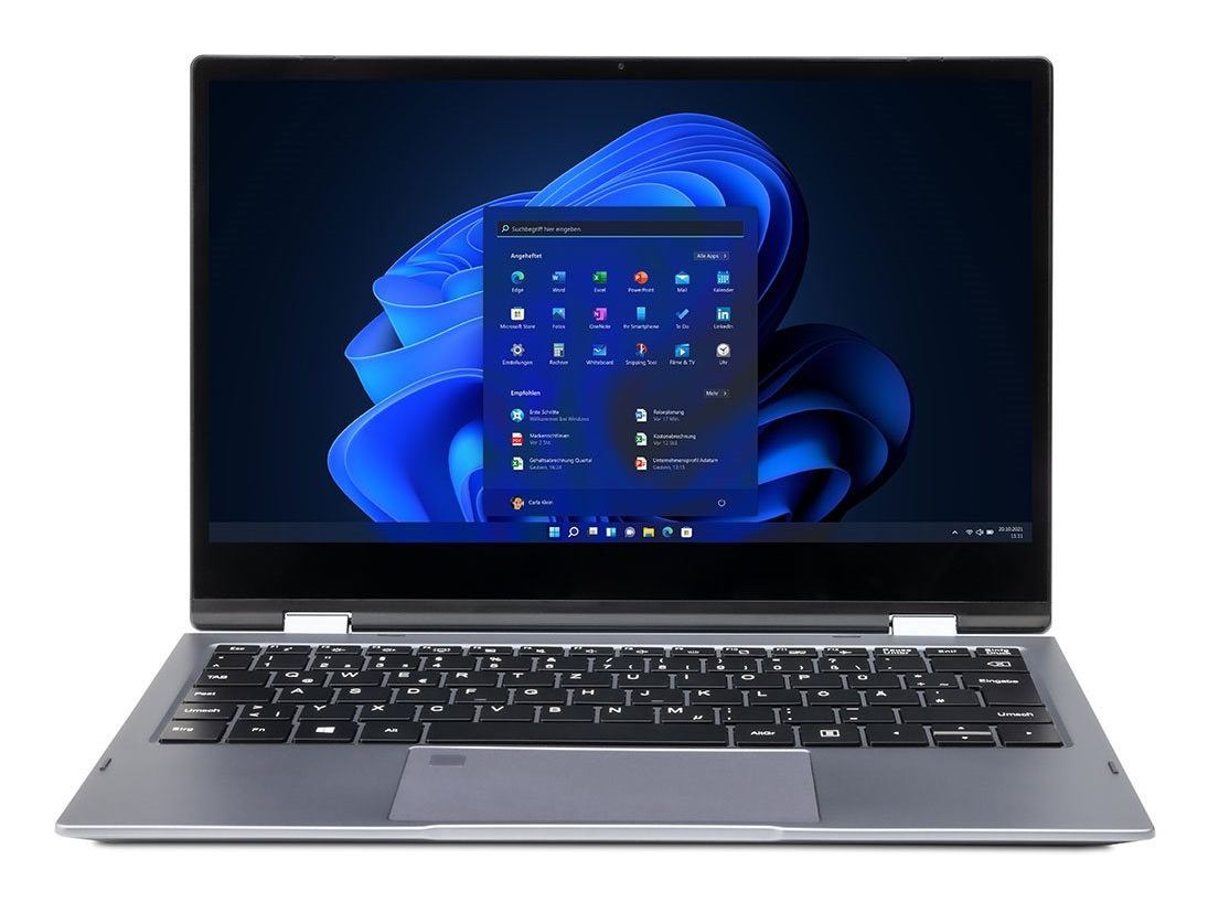 TERRA MOBILE 360- 13R Intel® Core™ i5 i5-1334U Laptop 33.8 cm [13.3] Touchscreen Full HD 16 GB DDR4-SDRAM 512 GB SSD Wi-Fi 6 [802.11ax] Windows 11 Pro Anthracite (TERRA MOBILE 360- 13R)