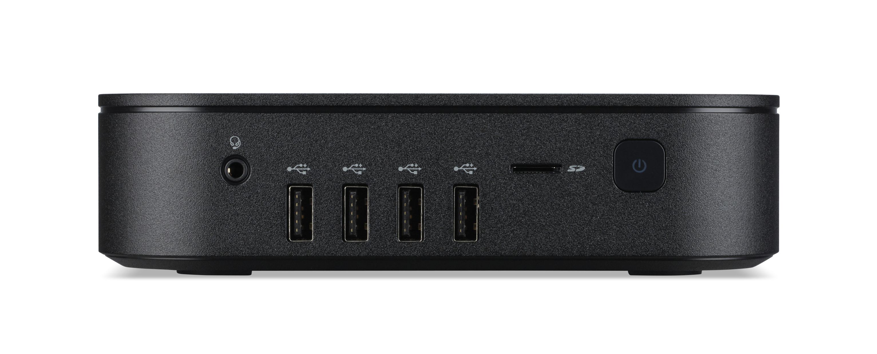 Acer Chromebox CXI6 Intel Core 5 120U 16 GB DDR4-SDRAM 256 GB SSD ChromeOS Mini PC Black (ACER CHROMEBOX CXI6 - CORE5 120U 16/256GB CHROMEOS) - German version