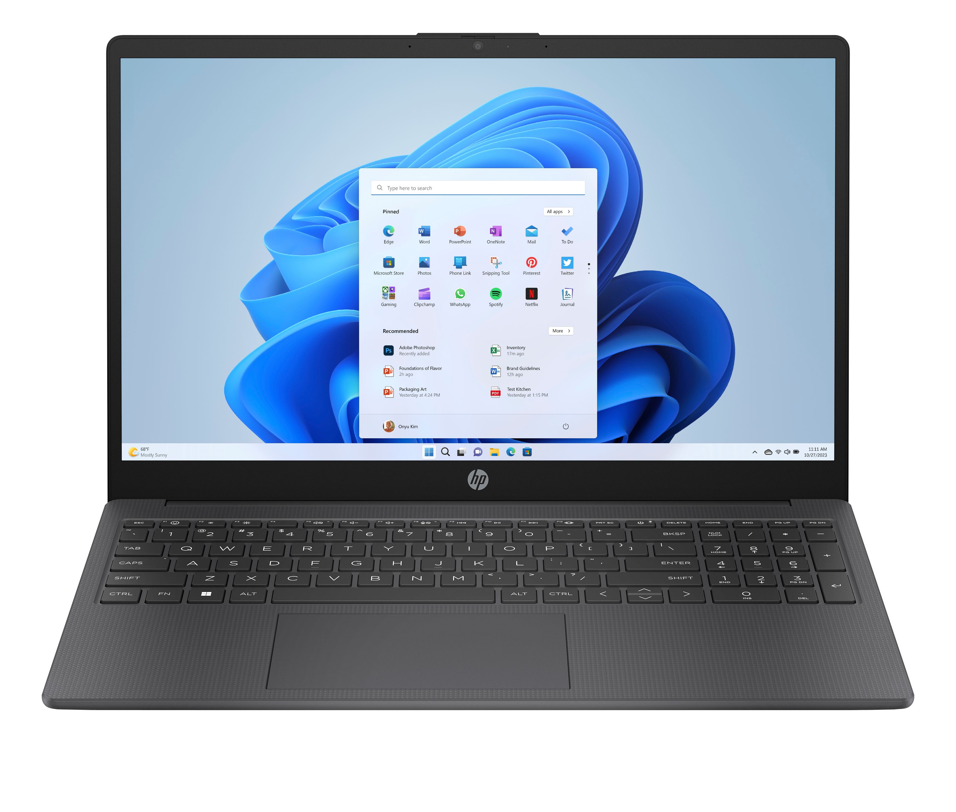 HP 15-fd1010nax Intel Core 5 120U Laptop 39.6 cm [15.6] HD 16 GB DDR4-SDRAM 512 GB SSD Wi-Fi 6 [802.11ax] Windows 11 Home Black (15-FD1010NAX C5-120U 16GB 512GB W11H)