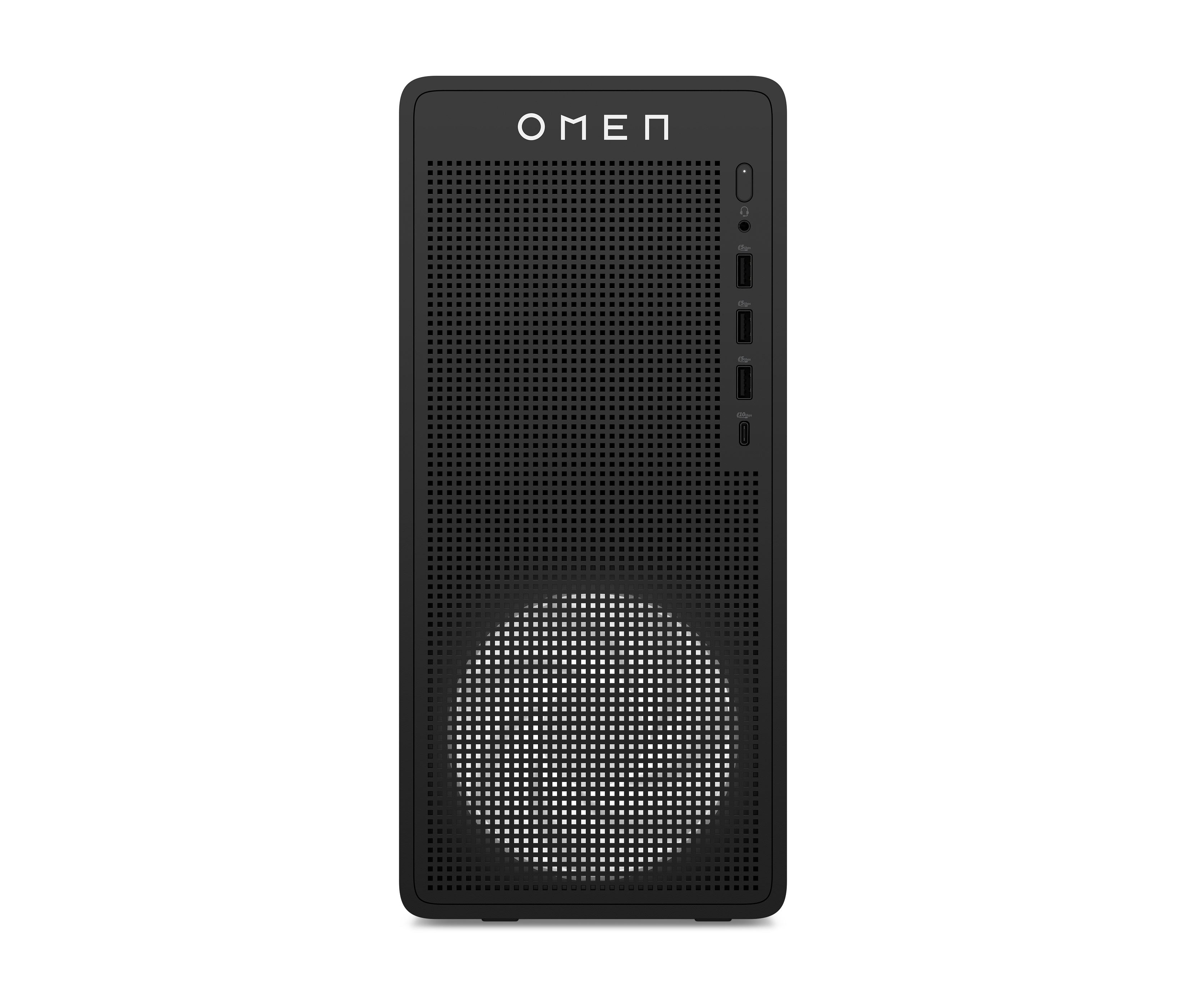 HP OMEN 16L TG03-0008na Intel® Core™ i5 i5-14400F 16 GB DDR5-SDRAM 1 TB SSD NVIDIA GeForce RTX 5060 Windows 11 Home Tower PC Black (HP OMEN 16L TG03-0008na Intel Core i5-14400F 16GB RAM 1TB SSD RTX 5060 Windows 11 Home Gaming Tower PC - Black - BW7S5EA#ABU)