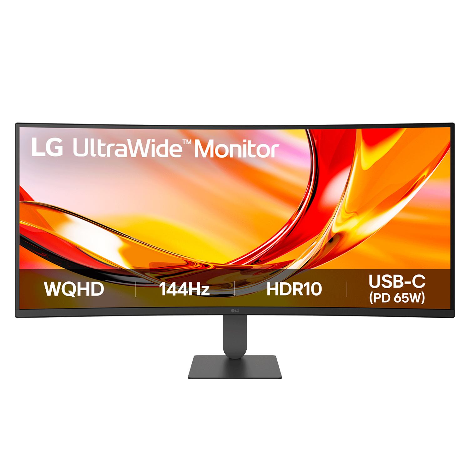 LG UltraWide™ U6 34U640B-B.AEK, 34-inch WQHD Curved [1800R] 144Hz Monitor, HDR10 and 99% sRGB, AMD FreeSync™ Premium (34IN ULTRAWIDE QHD CURVED USB - 21:09 UWQHD [3440X1440] 300MS)