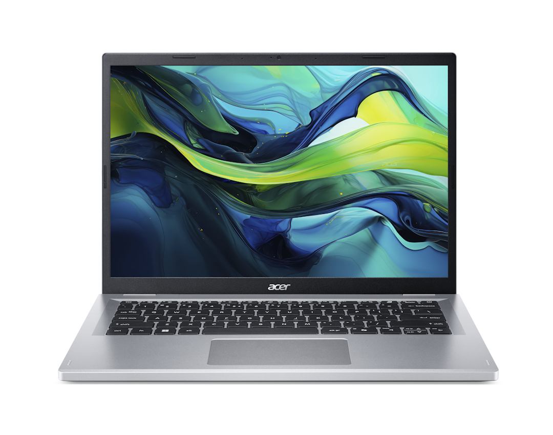 Acer Aspire Go 14 AG14-22P-R76A AMD Ryzen™ 3 7320U Laptop 35.6 cm [14] WUXGA 8 GB LPDDR5-SDRAM 128 GB SSD Wi-Fi 6 [802.11ax] Windows 11 Home in S mode Silver QWERTY US International (Acer Aspire Go AG14-22P-R76A AMD Ryzen 3 7320U 8GB RAM 128GB SSD 14 WUXGA IPS Windows 11 Home S Laptop - Silver - NX.J3NEK.00S)
