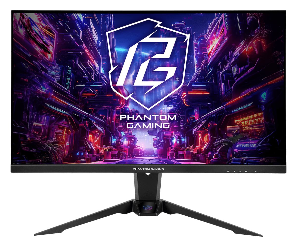 Asrock PG32QFT computer monitor 81.3 cm [32] 2560 x 1440 pixels Quad HD LED Black (PG32QFT MONITOR/ 180HZ DP HDMI*2 SPK)