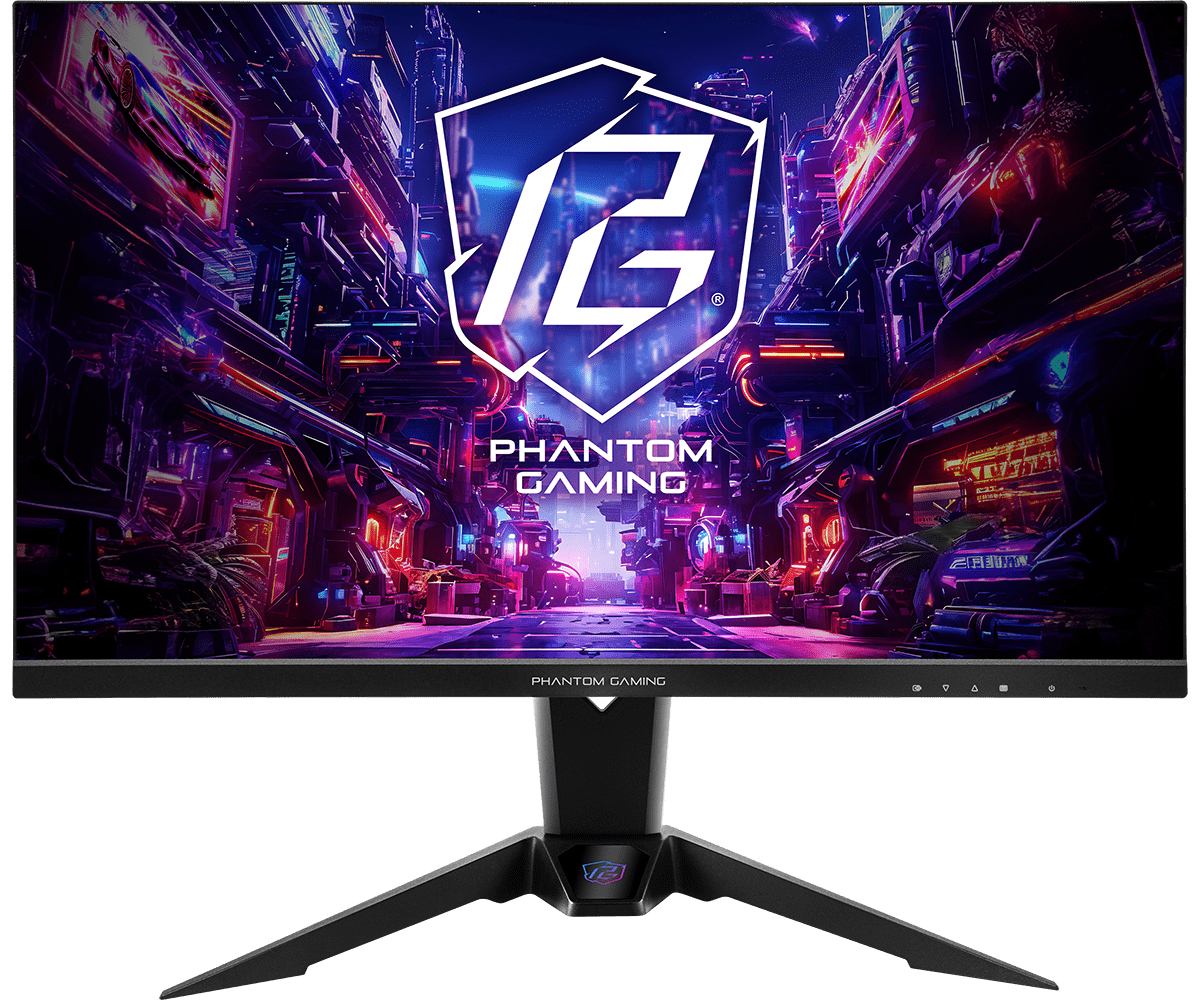 Asrock PG27QFW2A computer monitor 68.6 cm [27] 2560 x 1440 pixels Quad HD LCD Black (ASRock Phantom Gaming PG27QFW2A 27 Inch QHD [2560 x 1440] IPS Gaming Monitor, 400Hz 1ms [MPRT] Response Time, 2 x HDMI 2.0, 1 x DisplayPort 1.4, Height Adjustable)