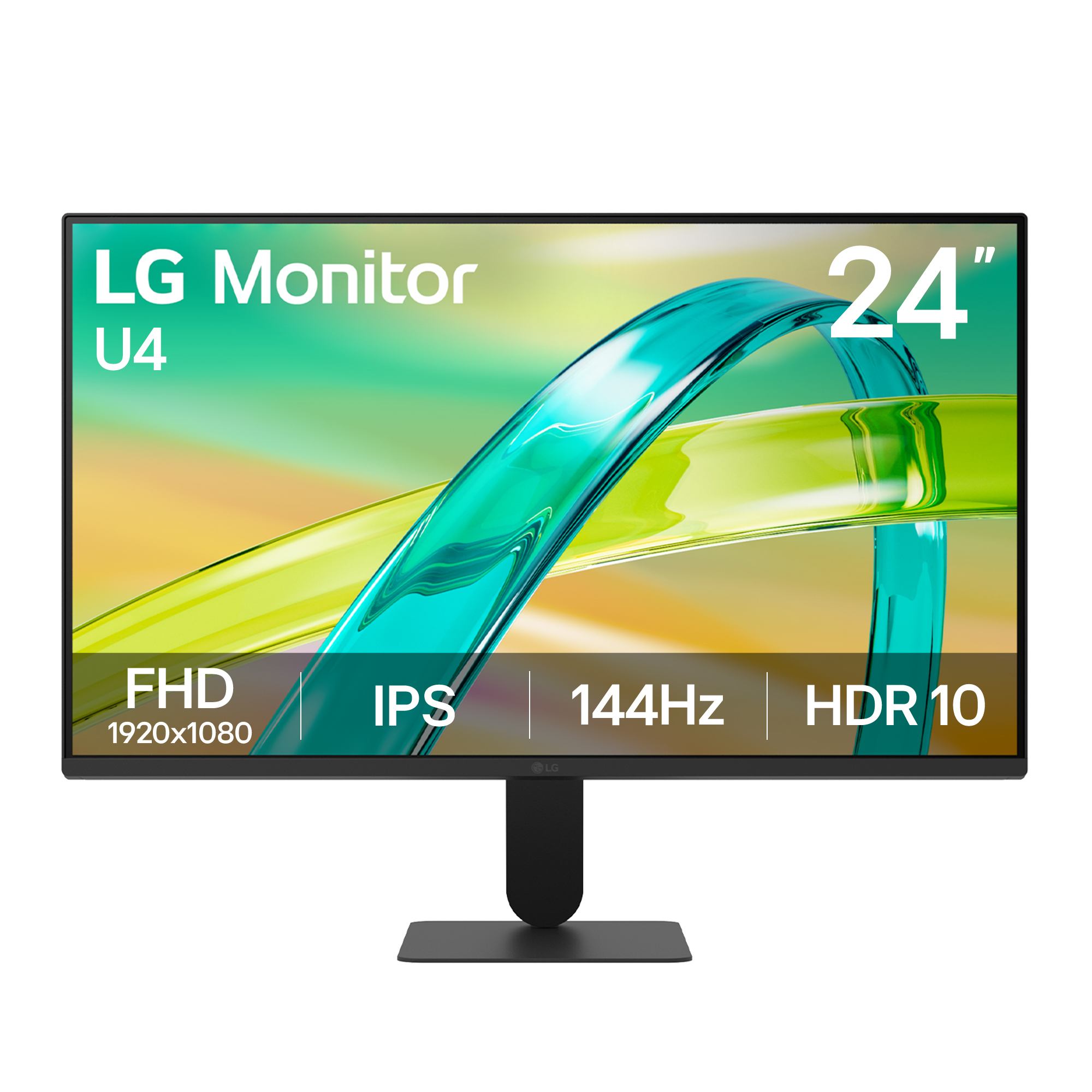 LG Monitor U4 24U411B-B 24-inch IPS Full HD 144Hz Monitor (24IN IPS [1920X1080] 5MS 16:9 - 1300:1 250CD/M2 HDMI)