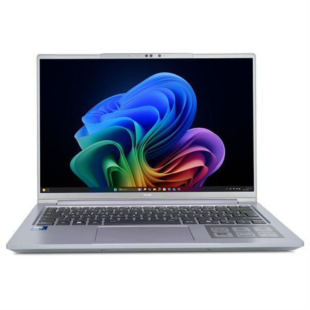 TERRA MOBILE 1471L - Copilot+ PC Intel Core Ultra 7 258V Laptop 35.6 cm [14] WUXGA 32 GB DDR5-SDRAM 1 TB SSD Wi-Fi 7 [802.11be] Windows 11 Pro Grey German (TERRA MOBILE 1471L - Copilot+ PC)