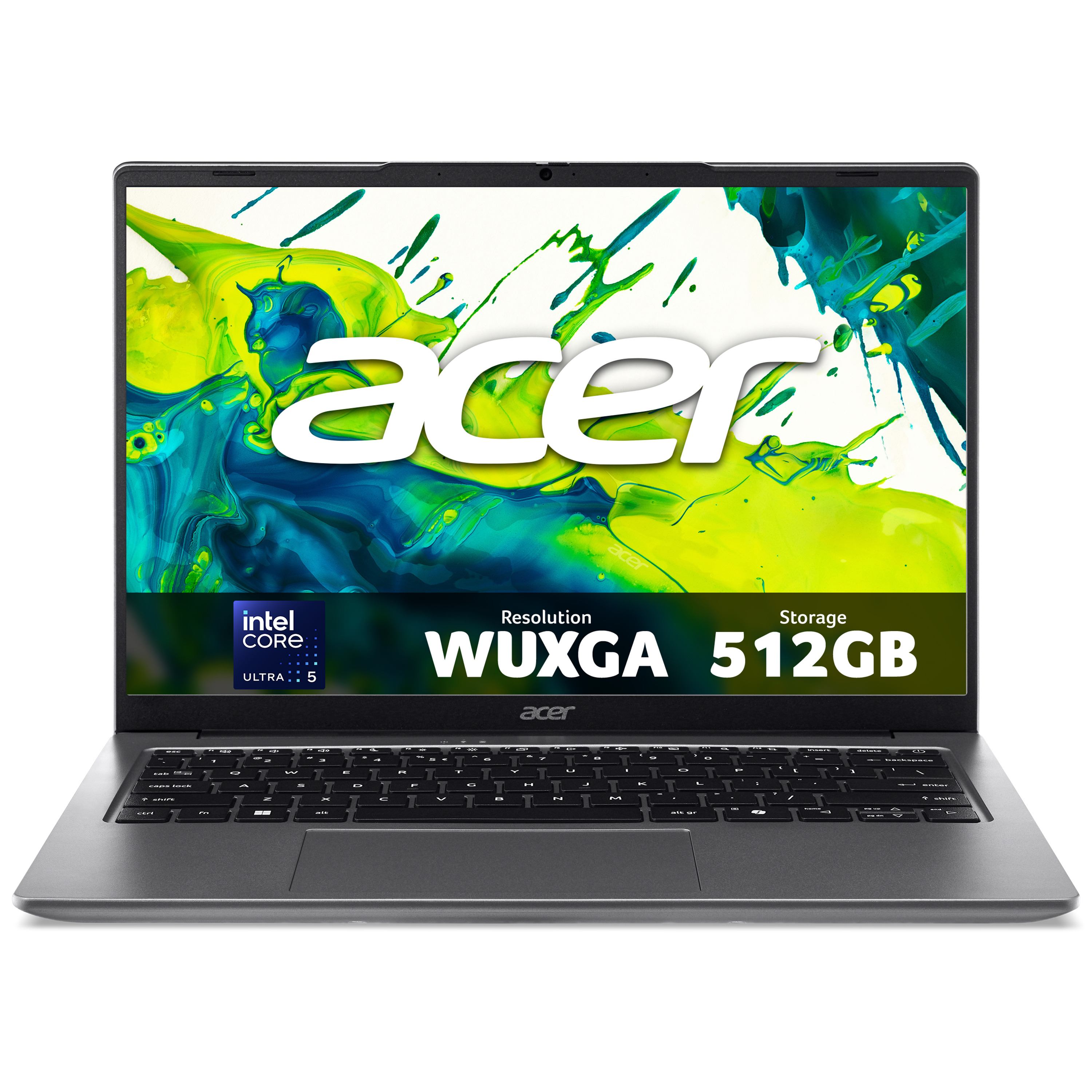 Acer Extensa 14 laptop [EXO14-72] - Intel Core Ultra 5, 16GB RAM, 512GB SSD,  WUXGA display, Windows 11 (ACER EXO14-72 U5-125H 16/512 W11P)