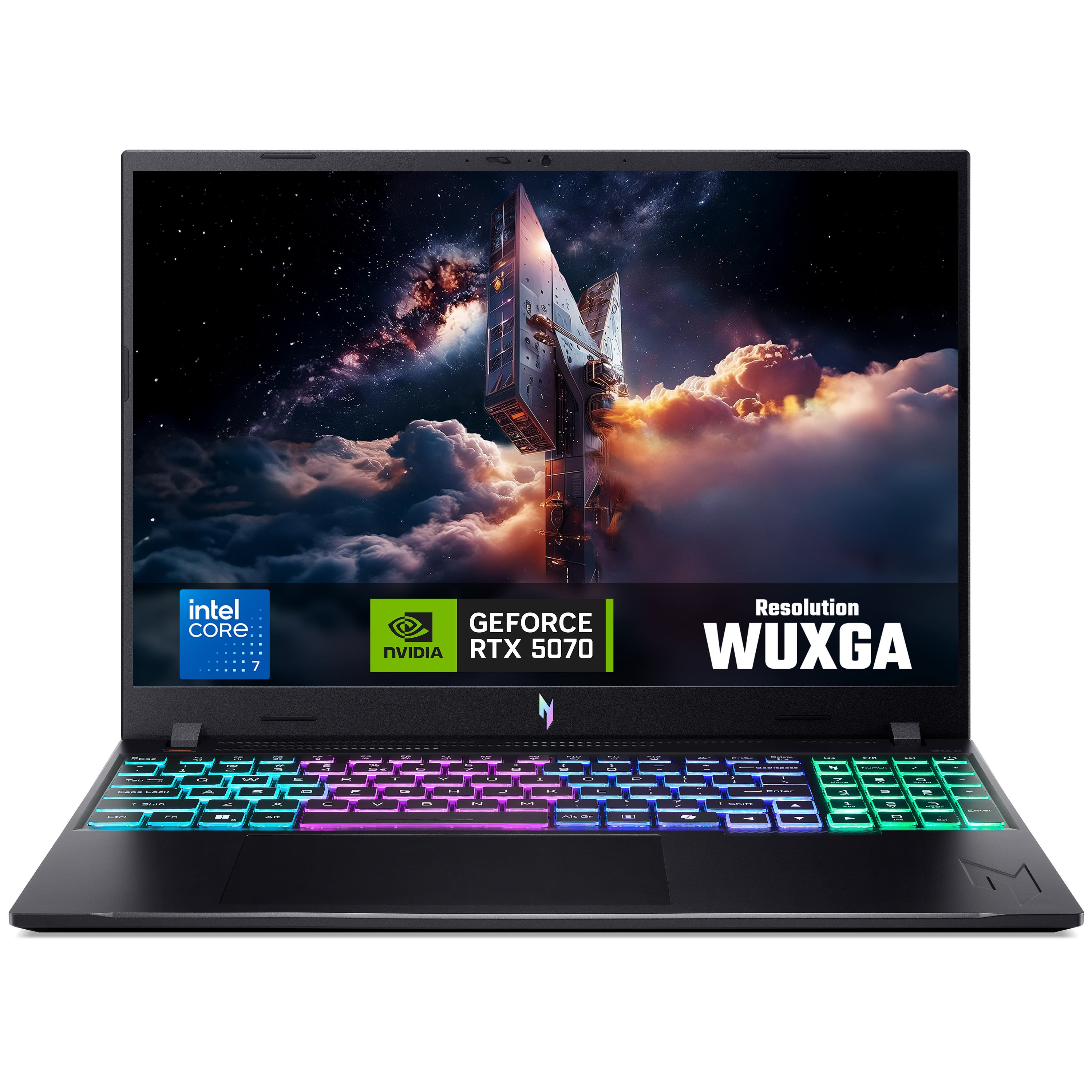 Acer Nitro V 16 V16 [ANV16‑I31] gaming laptop – Intel Core 7 240H, NVIDIA RTX 5070, 16 120Hz WUXGA [1920×1200], 16GB DDR5, 512GB SSD (NITRO V 16 C7 16GB 512GB 5070)