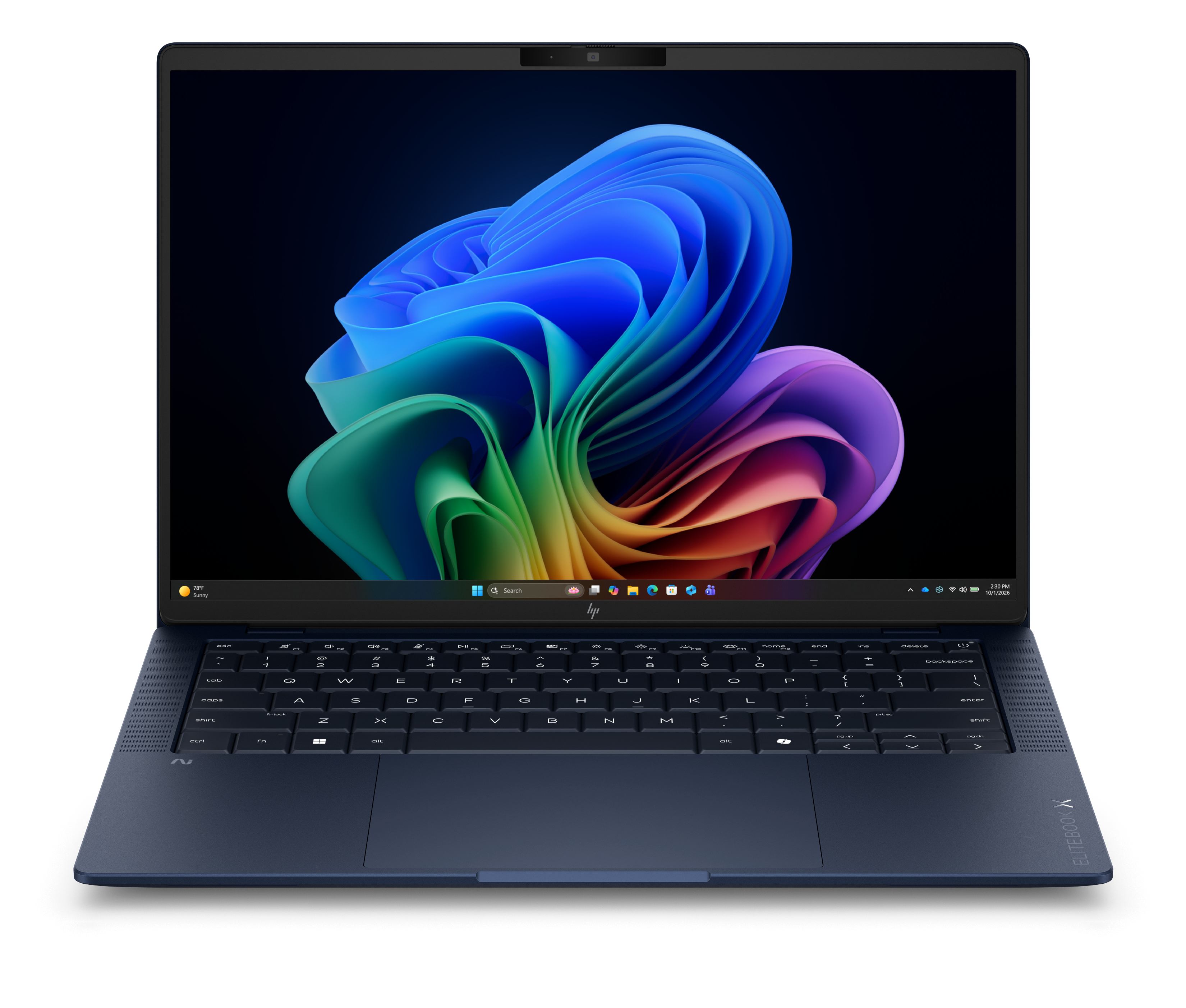 HP EliteBook X G2q 14 inch Notebook Next Gen AI PC Wolf Pro Security Edition Copilot+ PC Laptop 35.6 cm [14] 3K 32 GB LPDDR5x-SDRAM 512 GB SSD Wi-Fi 7 [802.11be] Windows 11 Pro Blue (HP EBX G2Q 14 X2E8410 32/512 W11P)