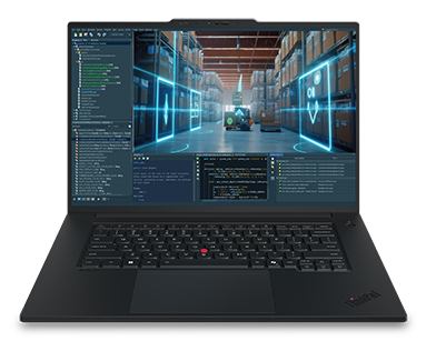Lenovo ThinkPad P1 Gen 9 388H Mobile workstation 40.6 cm [16] WUXGA 64 GB LPDDR5x-SDRAM 1 TB SSD Wi-Fi 7 [802.11be] Windows 11 Pro Black German (TP P1 G9 CUX9-388H 64GB - 1TB SSD 16 FHD+ W11P) - German version